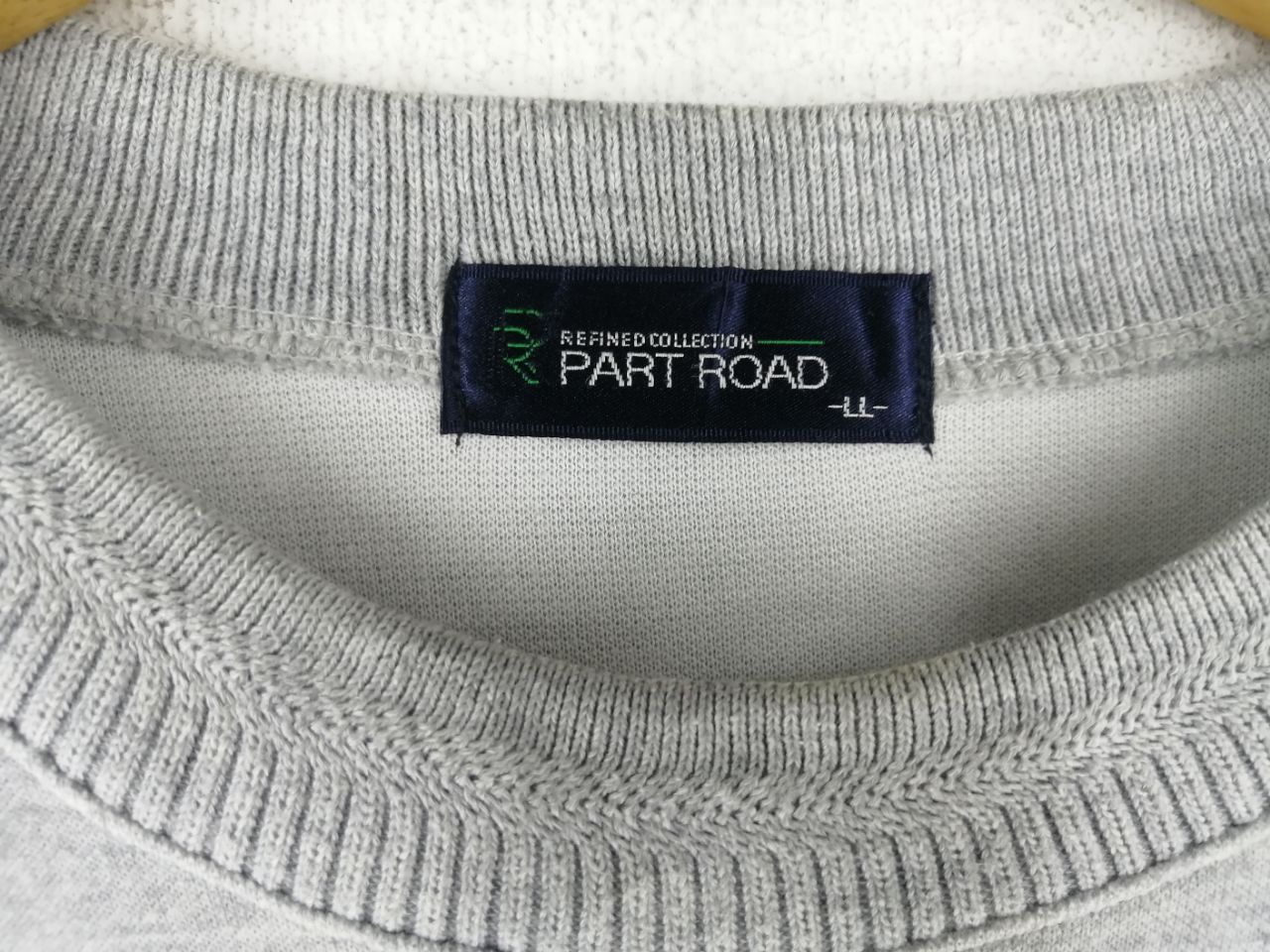 Japanese Brand × Vintage Vintage Part Road Grey Sweatshirt Size US L / EU 52-54 / 3 - 4 Thumbnail