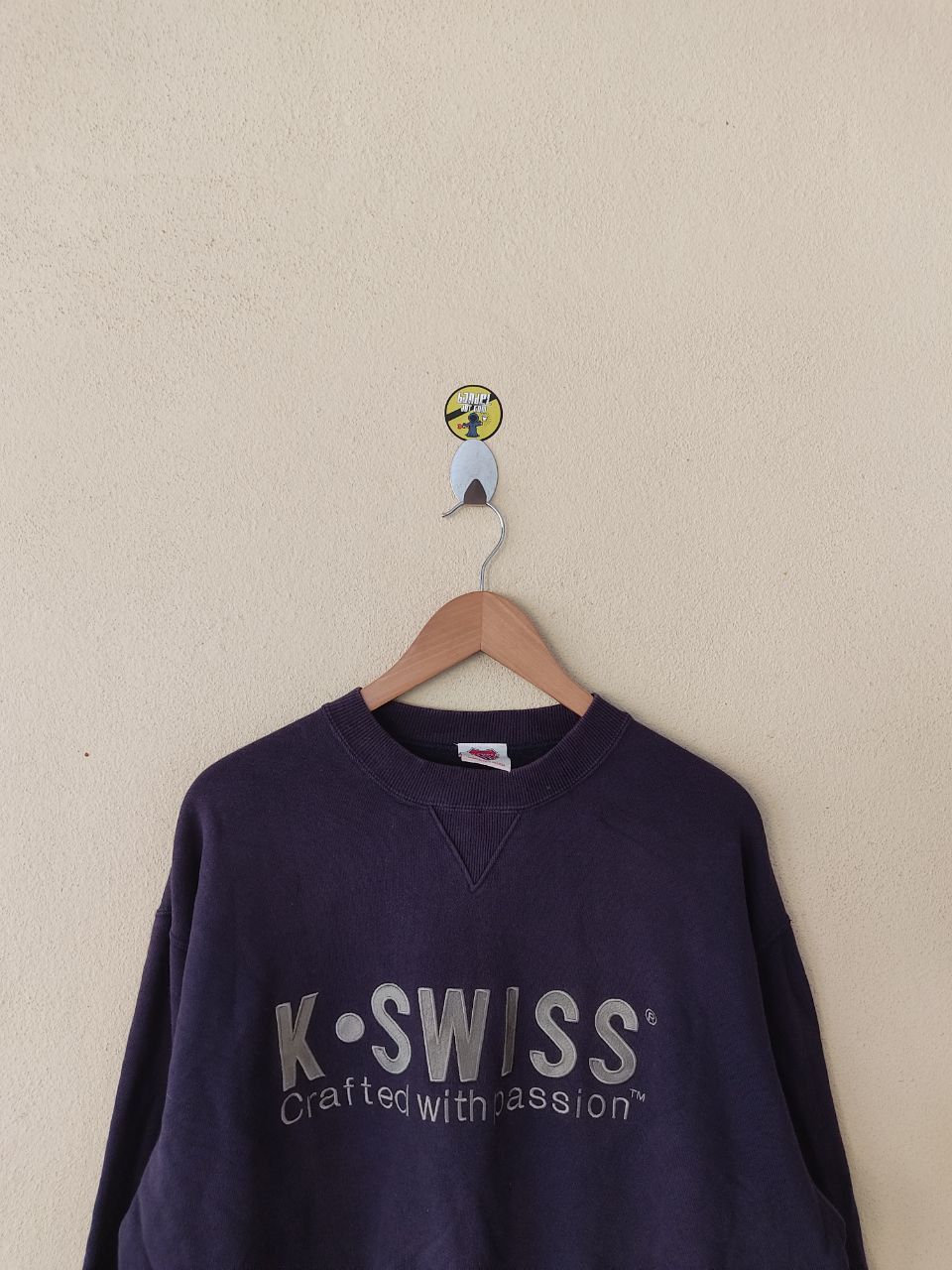 K-Swiss × Vintage VINTAGE K-SWISS BIG LOGO SWEATSHIRT OVERSIZED Size US M / EU 48-50 / 2 - 2 Thumbnail