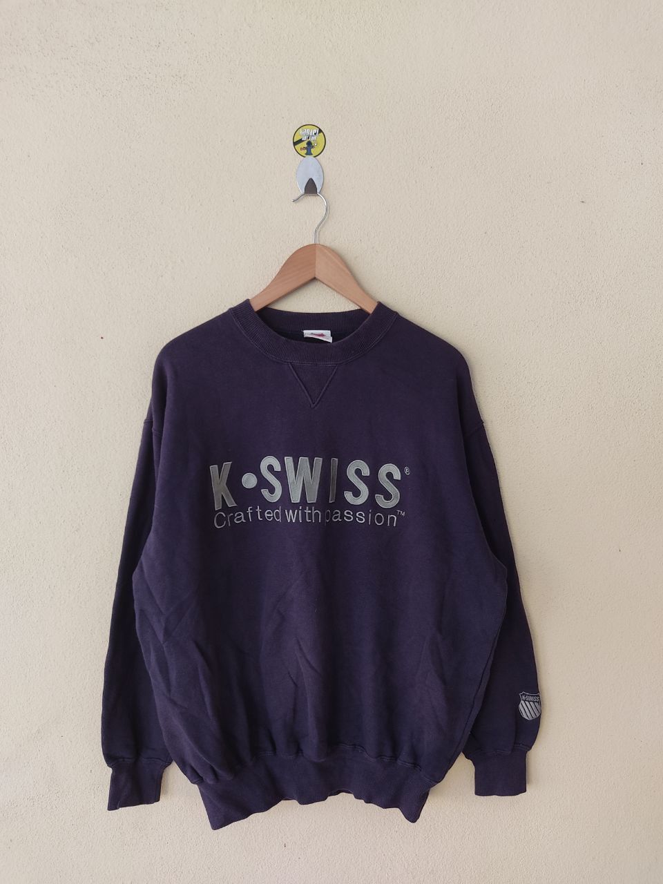 K-Swiss × Vintage VINTAGE K-SWISS BIG LOGO SWEATSHIRT OVERSIZED Size US M / EU 48-50 / 2 - 1 Thumbnail