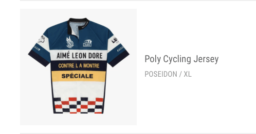 Aime Leon Dore Poly Cycling Jersey Size US XL / EU 56 / 4 - 13 Thumbnail