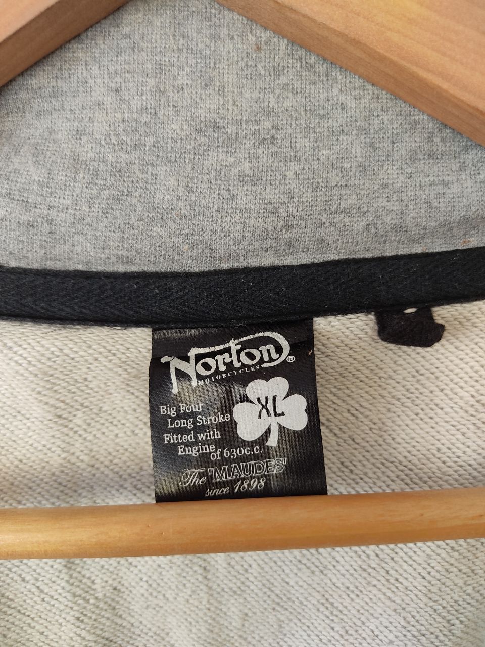 Norton × Vintage NORTON RACING HOODIE EMBROIDERED Size US XL / EU 56 / 4 - 8 Thumbnail
