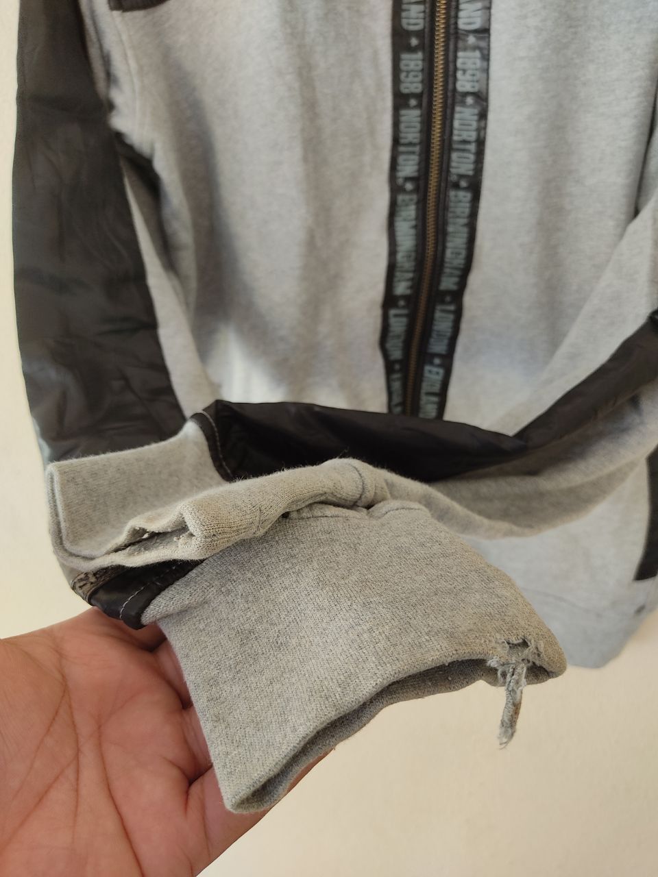 Norton × Vintage NORTON RACING HOODIE EMBROIDERED Size US XL / EU 56 / 4 - 10 Thumbnail