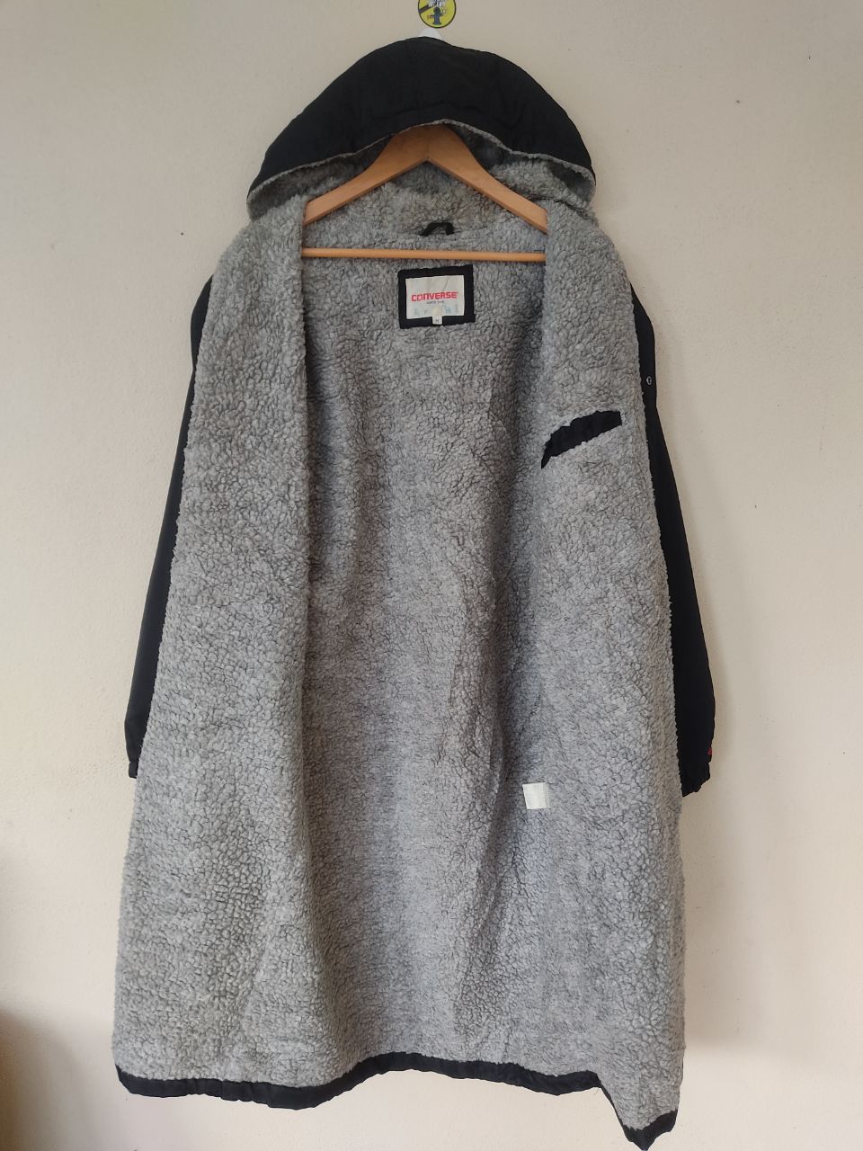 Converse × Vintage VINTAGE CONVERSE BIG LOGOS BLACK JACKET Size US M / EU 48-50 / 2 - 5 Thumbnail