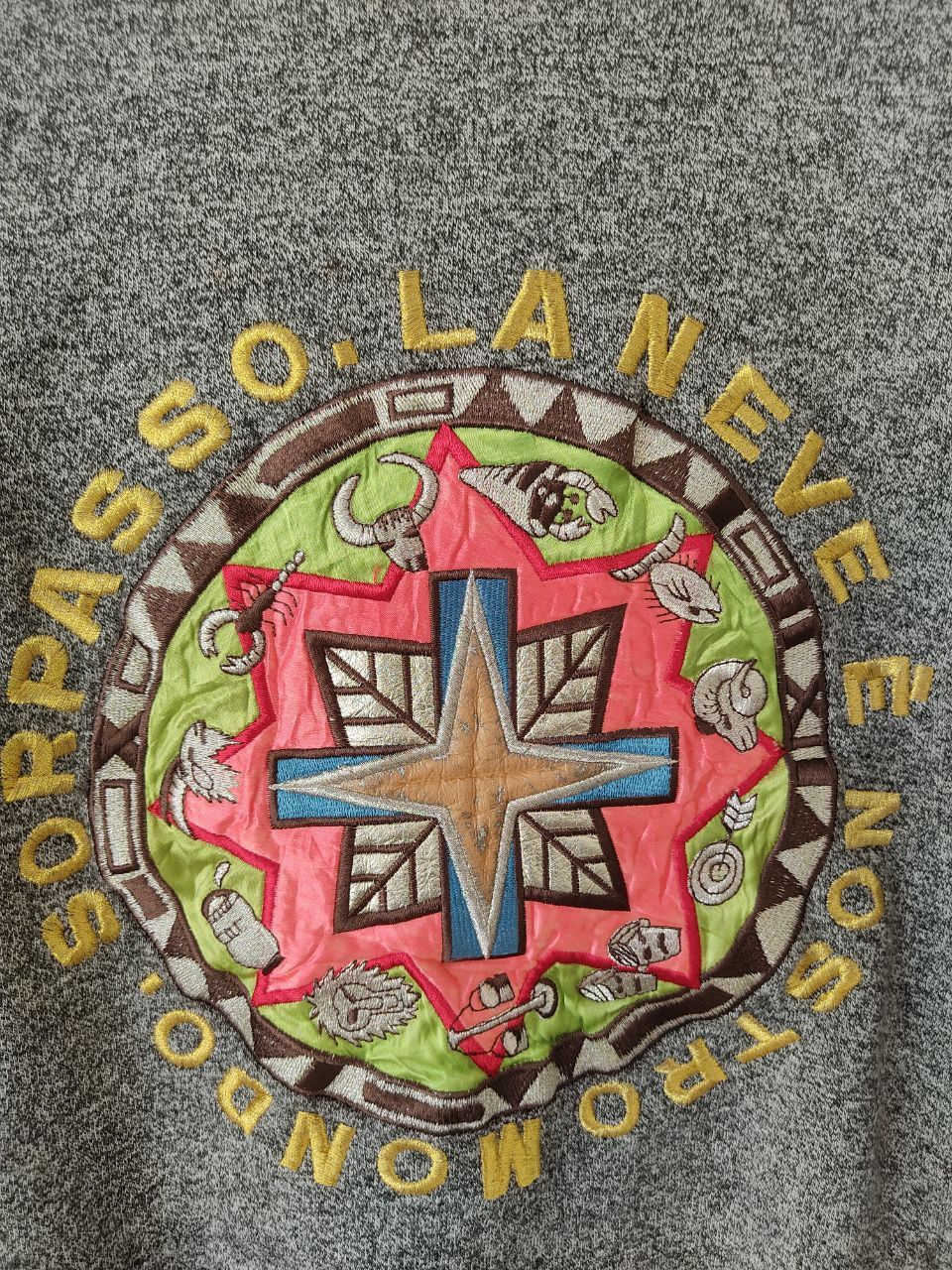 Japanese Brand × Vintage VINTAGE JIRO SORPASSO EMBROIDERED TURTLENECK SWEATSHIRT Size US L / EU 52-54 / 3 - 4 Thumbnail