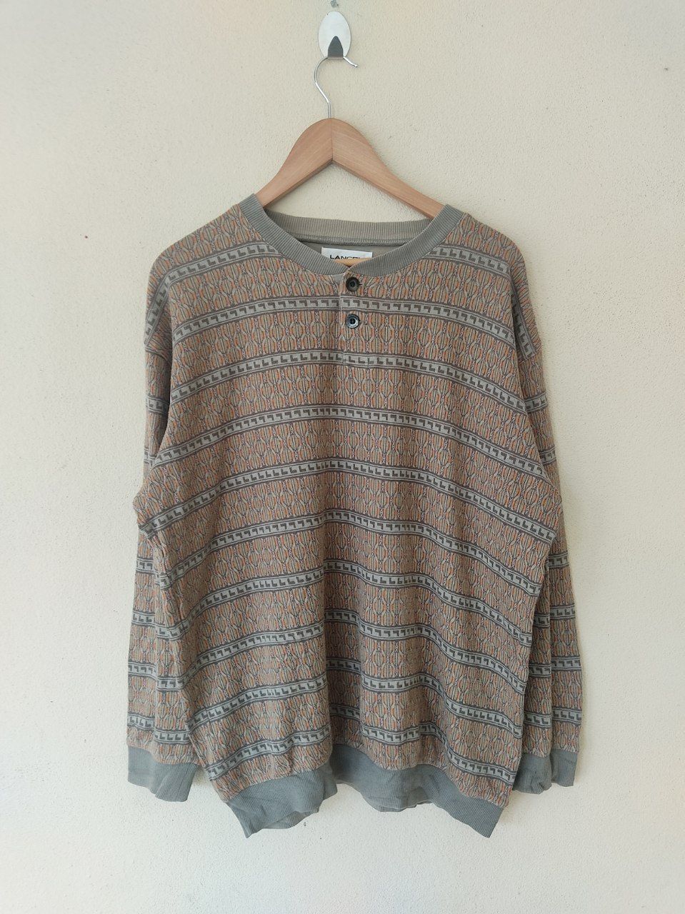 Japanese Brand × Lancel × Vintage Vintage Lancel Sweatshirt Size US L / EU 52-54 / 3 - 1 Thumbnail