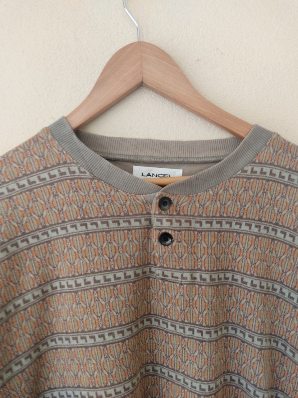 Japanese Brand × Lancel × Vintage Vintage Lancel Sweatshirt Size US L / EU 52-54 / 3 - 3 Thumbnail