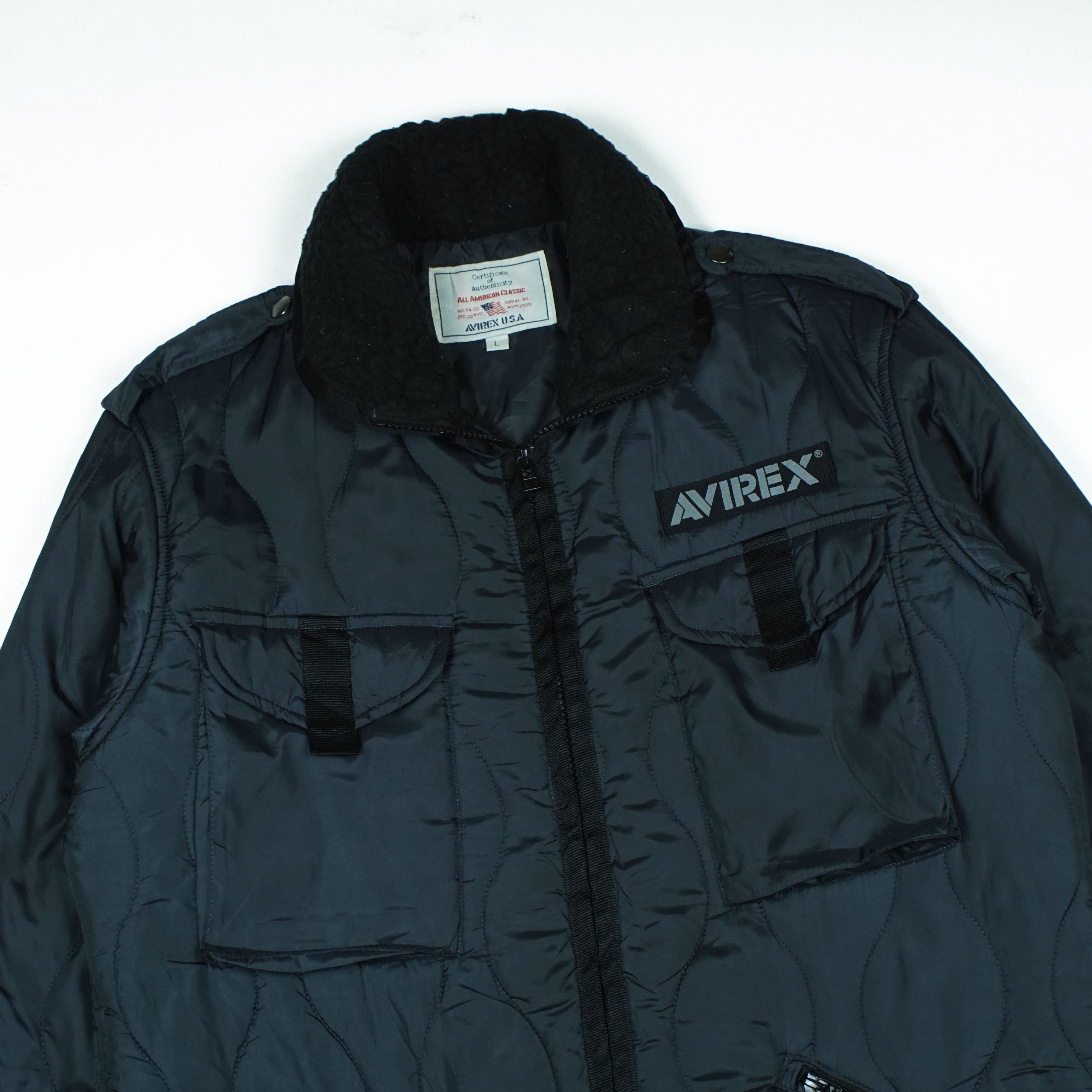 Avirex *NoTariff Avirex Quilted Jacket Size US L / EU 52-54 / 3 - 3 Thumbnail