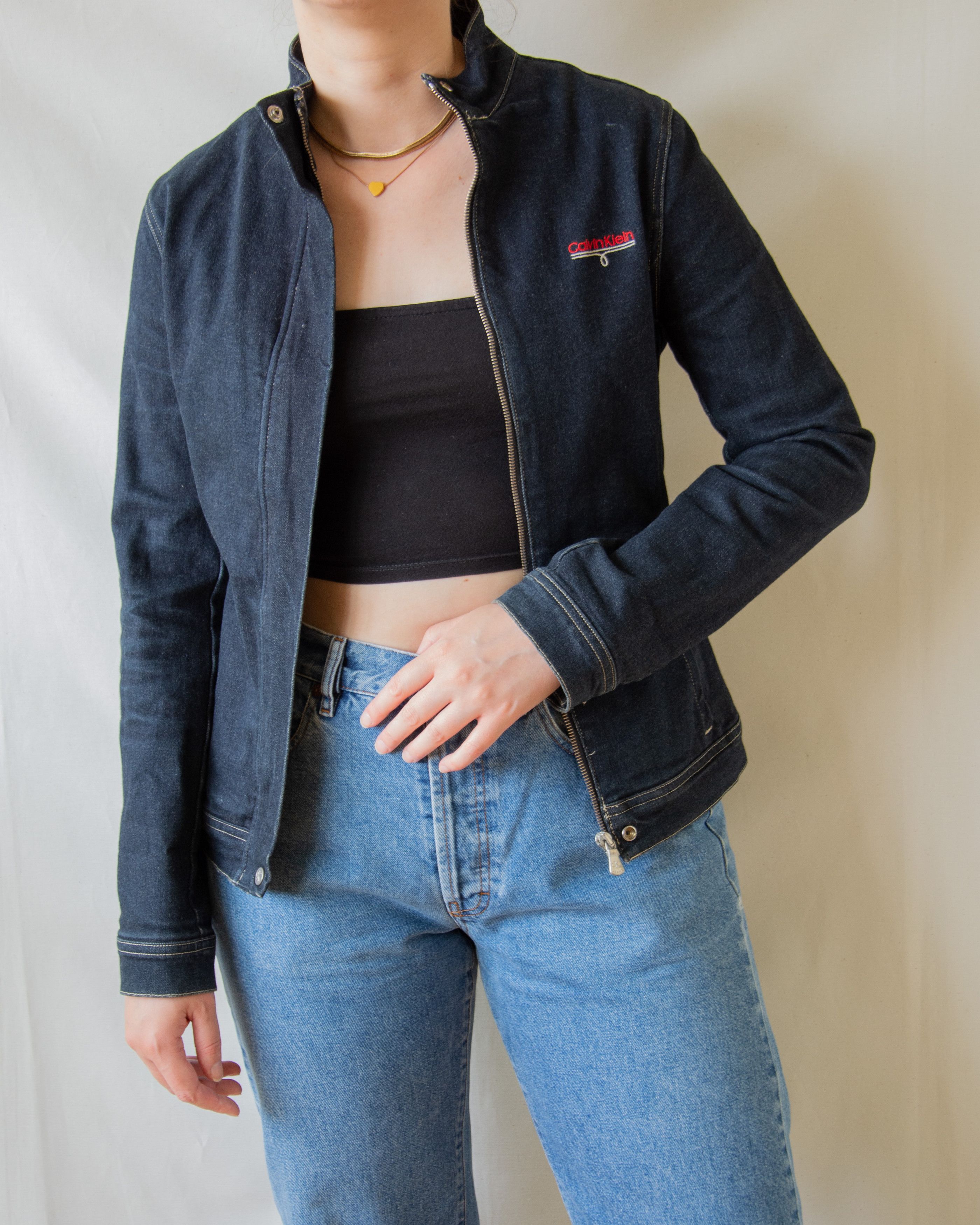 Calvin Klein Calvin Klein denim jacket | Y2K 2000s. Size M / US 6-8 / IT 42-44 - 1 Thumbnail