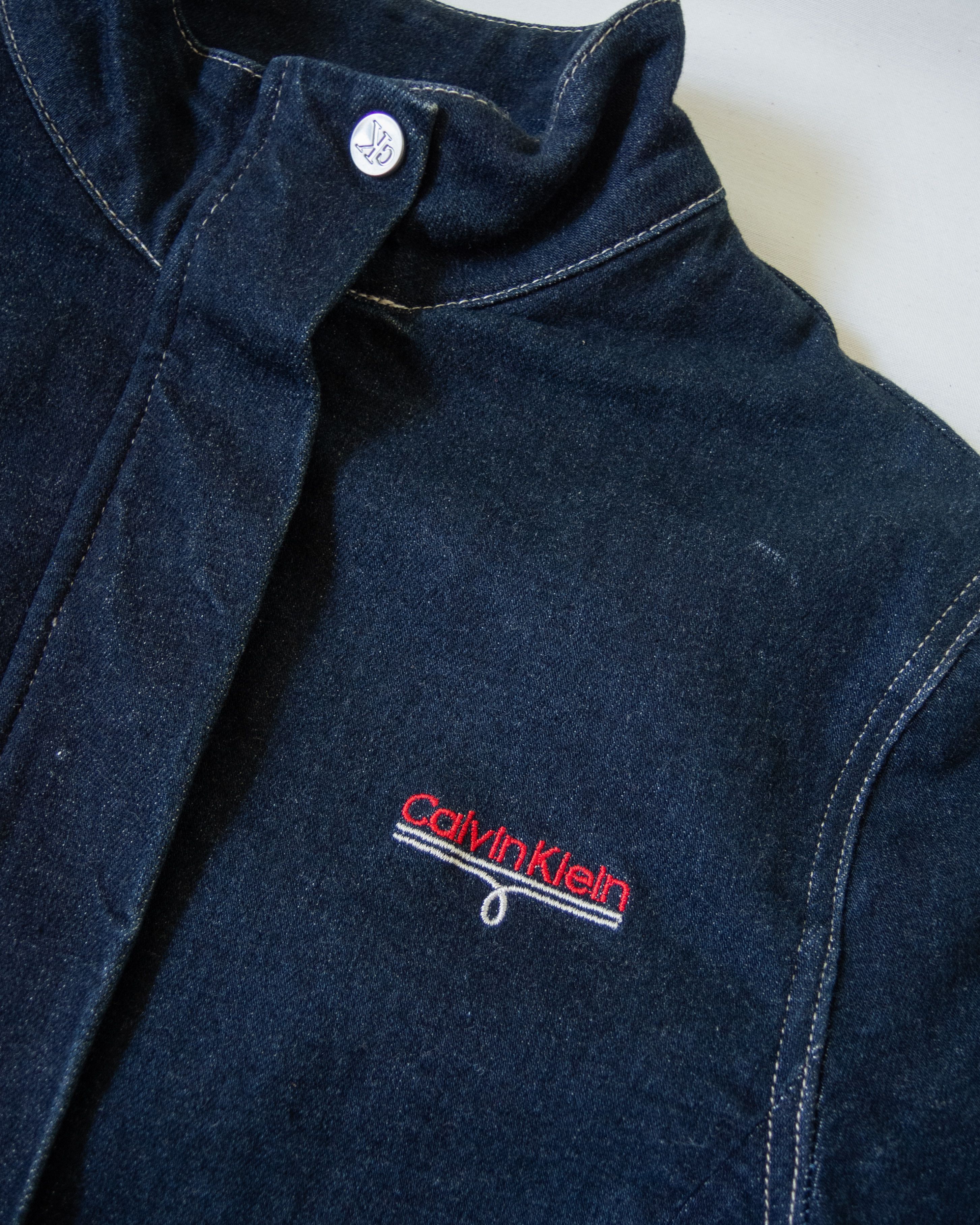 Calvin Klein Calvin Klein denim jacket | Y2K 2000s. Size M / US 6-8 / IT 42-44 - 5 Thumbnail