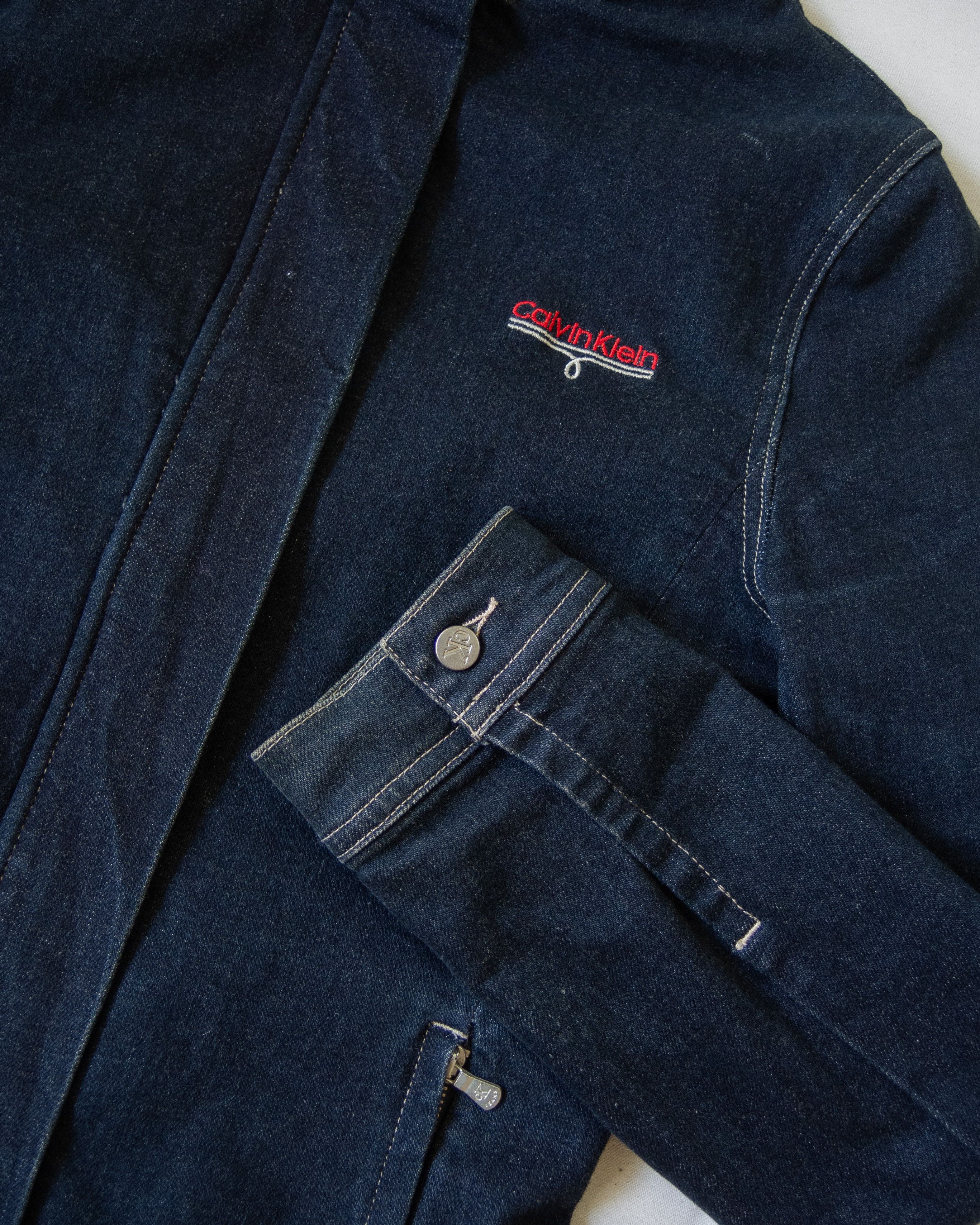 Calvin Klein Calvin Klein denim jacket | Y2K 2000s. Size M / US 6-8 / IT 42-44 - 6 Thumbnail