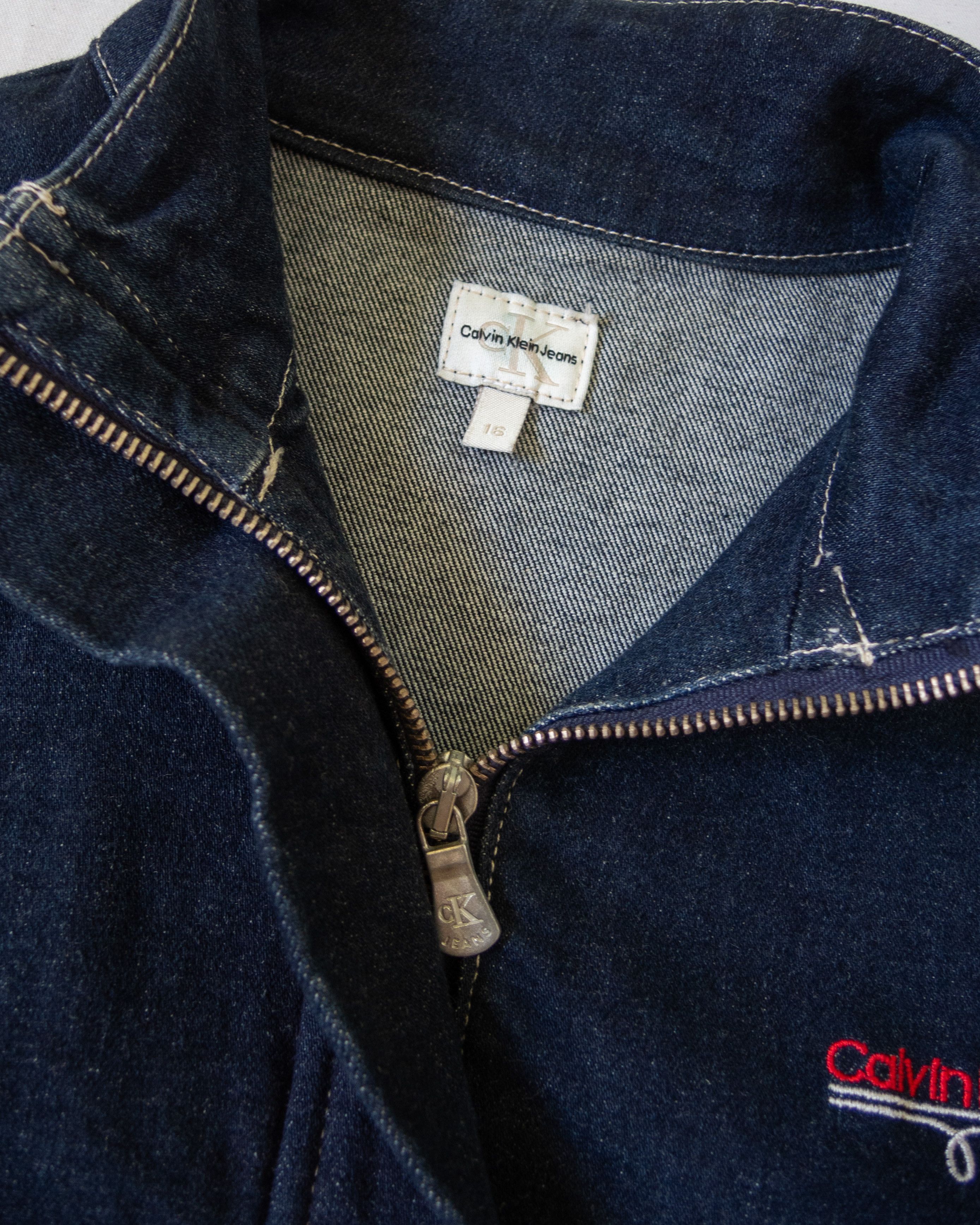 Calvin Klein Calvin Klein denim jacket | Y2K 2000s. Size M / US 6-8 / IT 42-44 - 9 Thumbnail