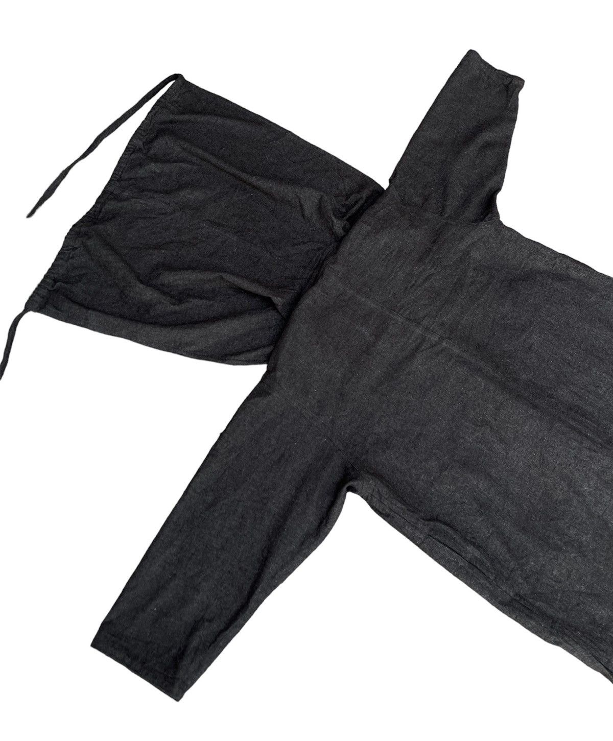 Designer × Issey Miyake Vintage Issey Miyake Plantation Wool Long Unisex Jacket Size US L / EU 52-54 / 3 - 6 Thumbnail