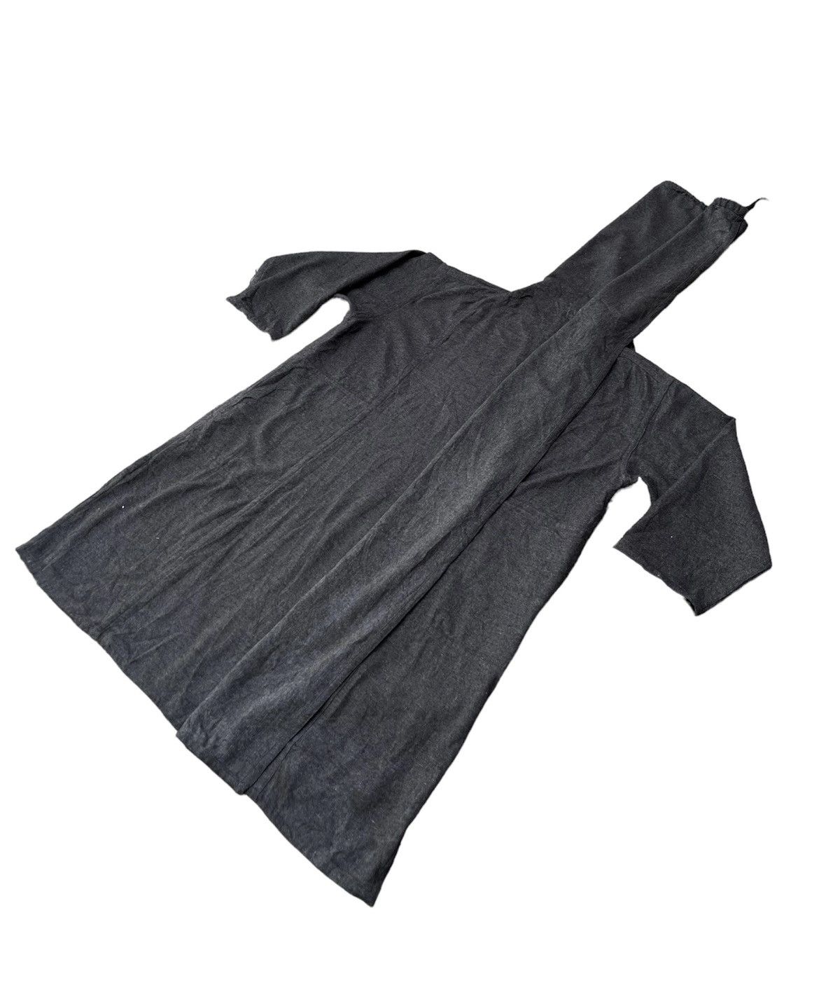 Designer × Issey Miyake Vintage Issey Miyake Plantation Wool Long Unisex Jacket Size US L / EU 52-54 / 3 - 3 Thumbnail