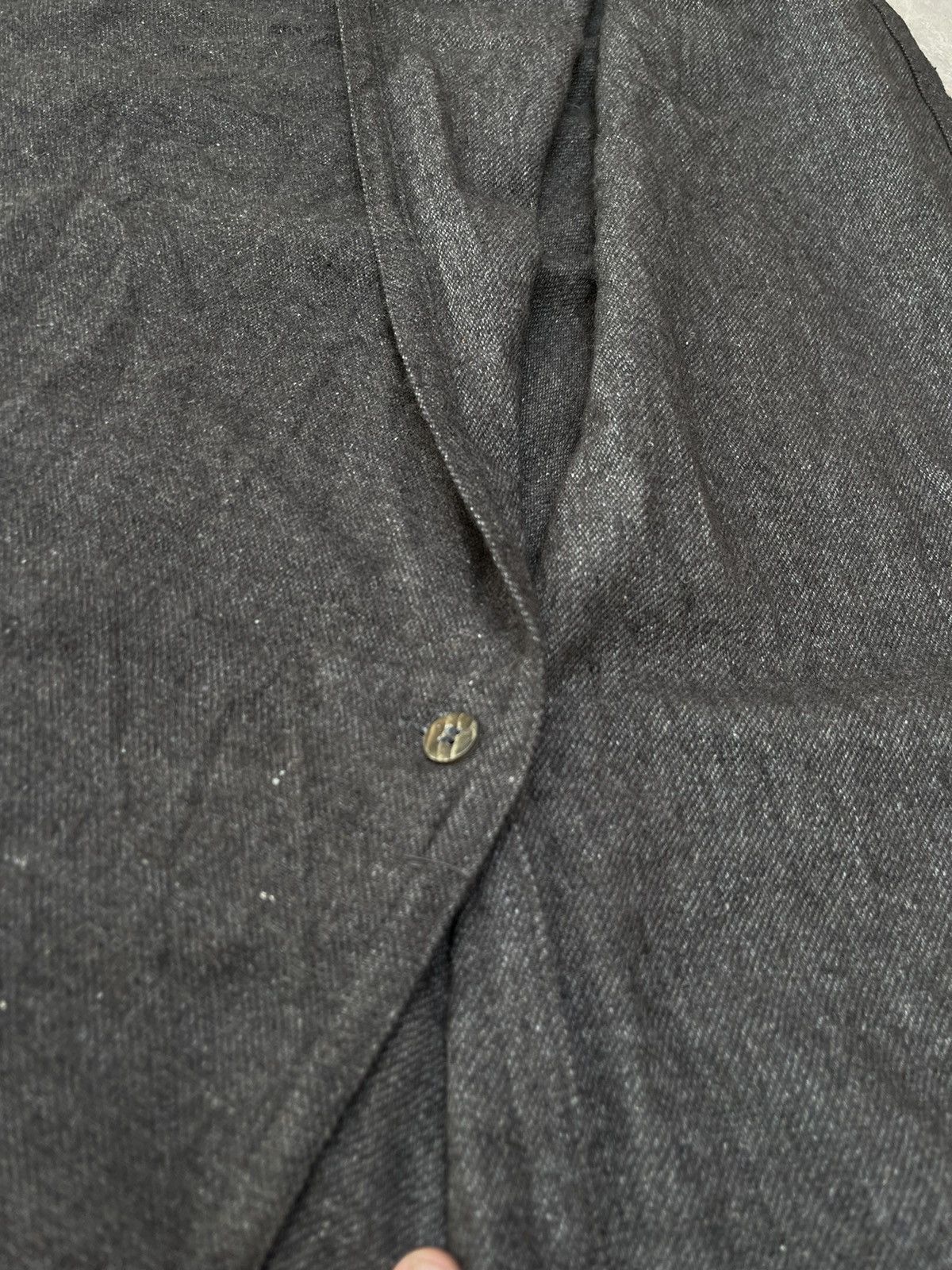 Designer × Issey Miyake Vintage Issey Miyake Plantation Wool Long Unisex Jacket Size US L / EU 52-54 / 3 - 14 Thumbnail