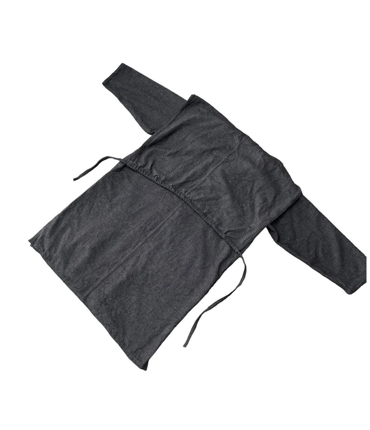 Designer × Issey Miyake Vintage Issey Miyake Plantation Wool Long Unisex Jacket Size US L / EU 52-54 / 3 - 5 Thumbnail