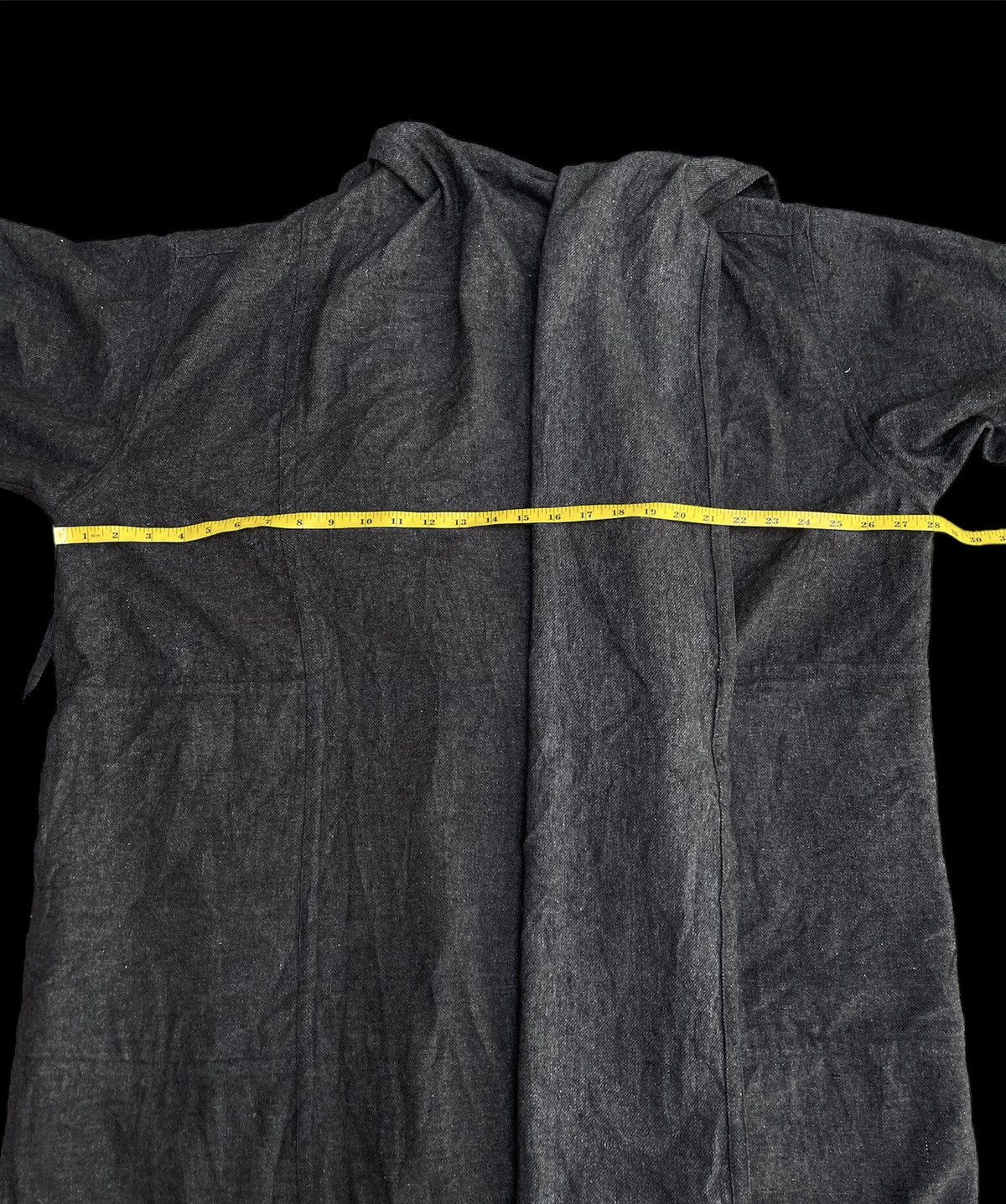 Designer × Issey Miyake Vintage Issey Miyake Plantation Wool Long Unisex Jacket Size US L / EU 52-54 / 3 - 10 Thumbnail