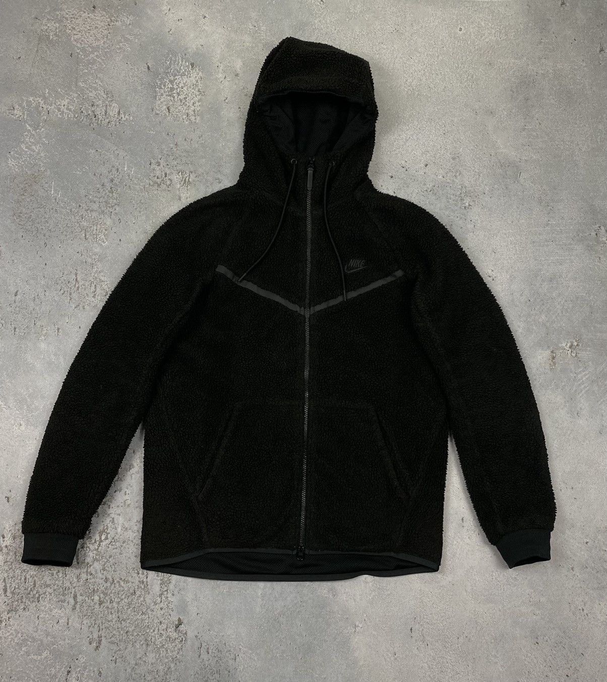 Nike Nike tech fleece hoodie zip up Sherpa | Grailed