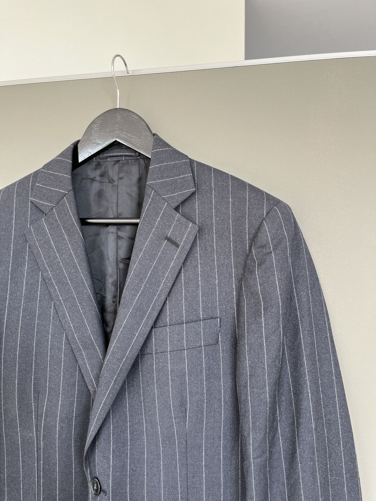 Lardini Lardini Striped Gorgeous Modern Blazer Size 48R - 2 Thumbnail