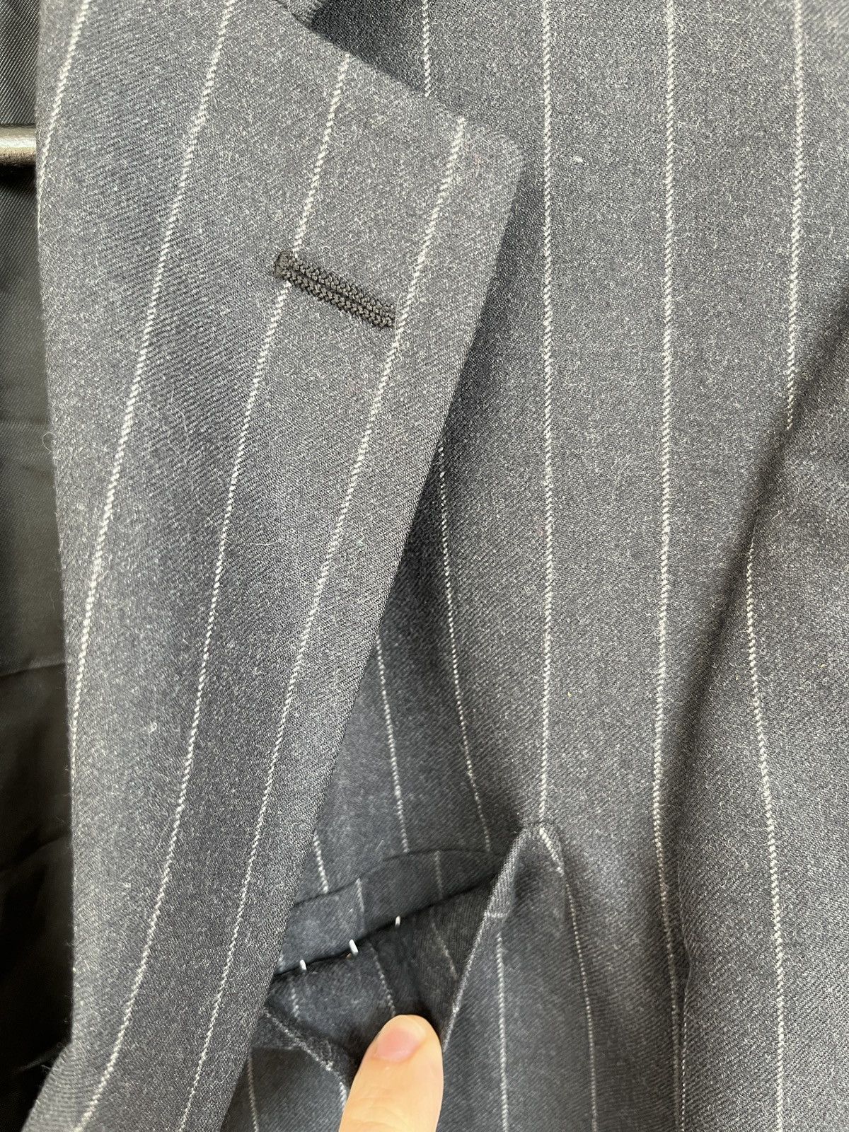 Lardini Lardini Striped Gorgeous Modern Blazer Size 48R - 3 Thumbnail