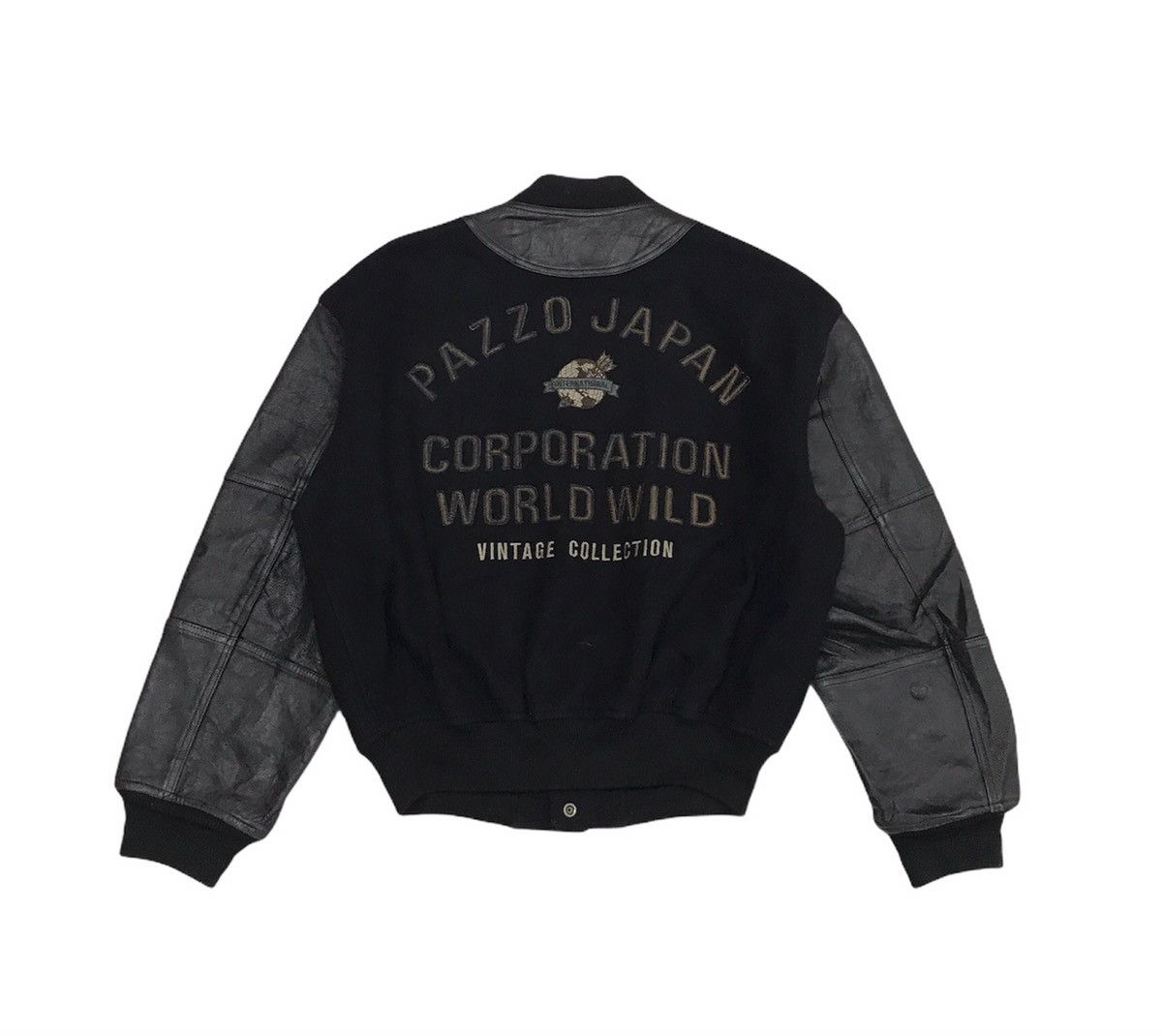 Japanese Brand × Vintage Pazzo Japan World Wild Vintage Collection Varsity Jacket Size US M / EU 48-50 / 2 - 4 Thumbnail