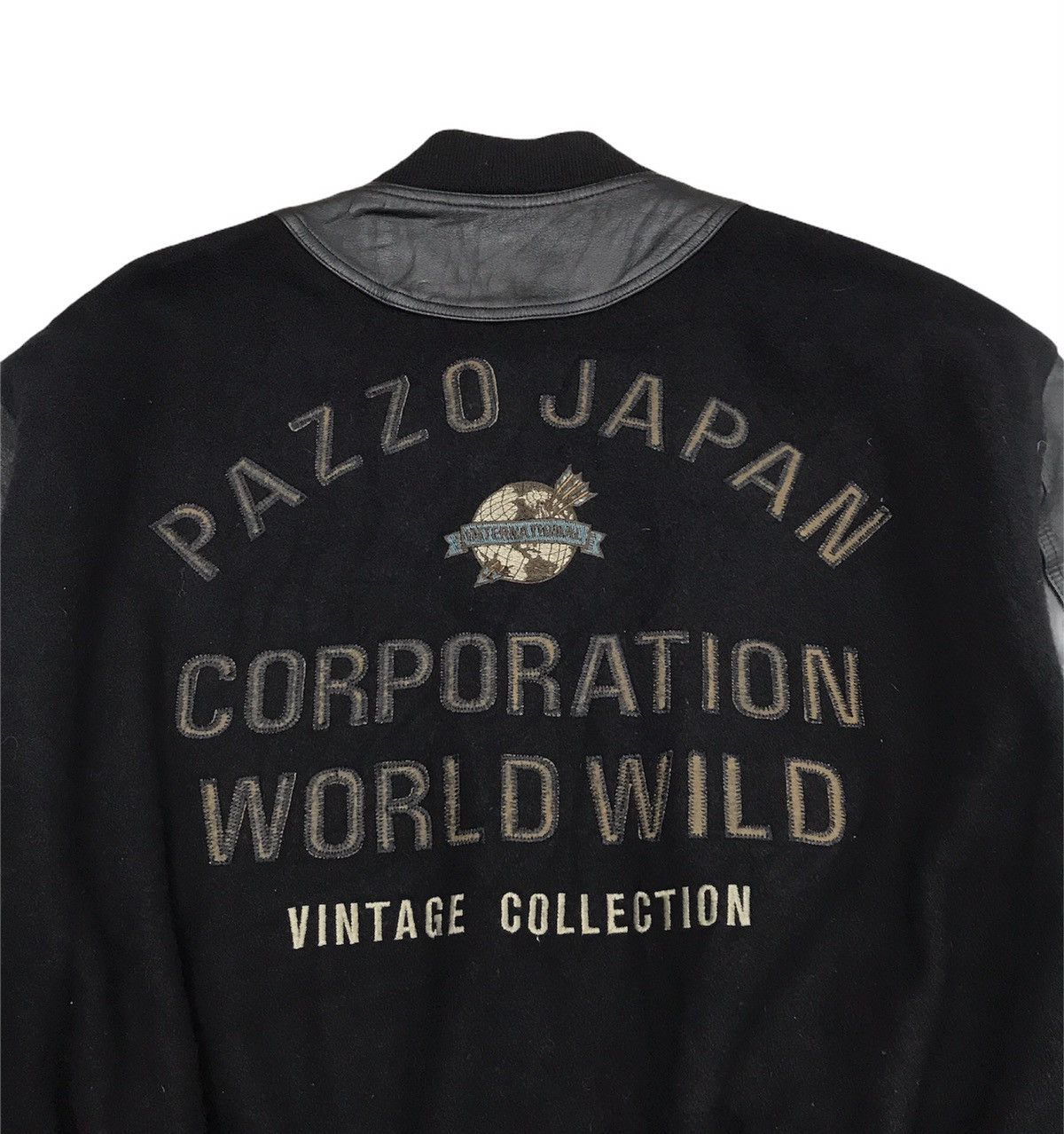 Japanese Brand × Vintage Pazzo Japan World Wild Vintage Collection Varsity Jacket Size US M / EU 48-50 / 2 - 6 Thumbnail