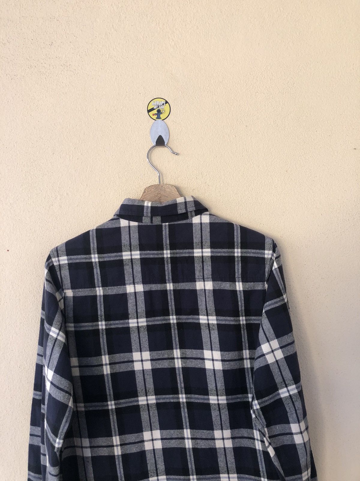 Flannel × Japanese Brand Quolt Mens Vintage Button Flannel Top Size US L / EU 52-54 / 3 - 4 Thumbnail
