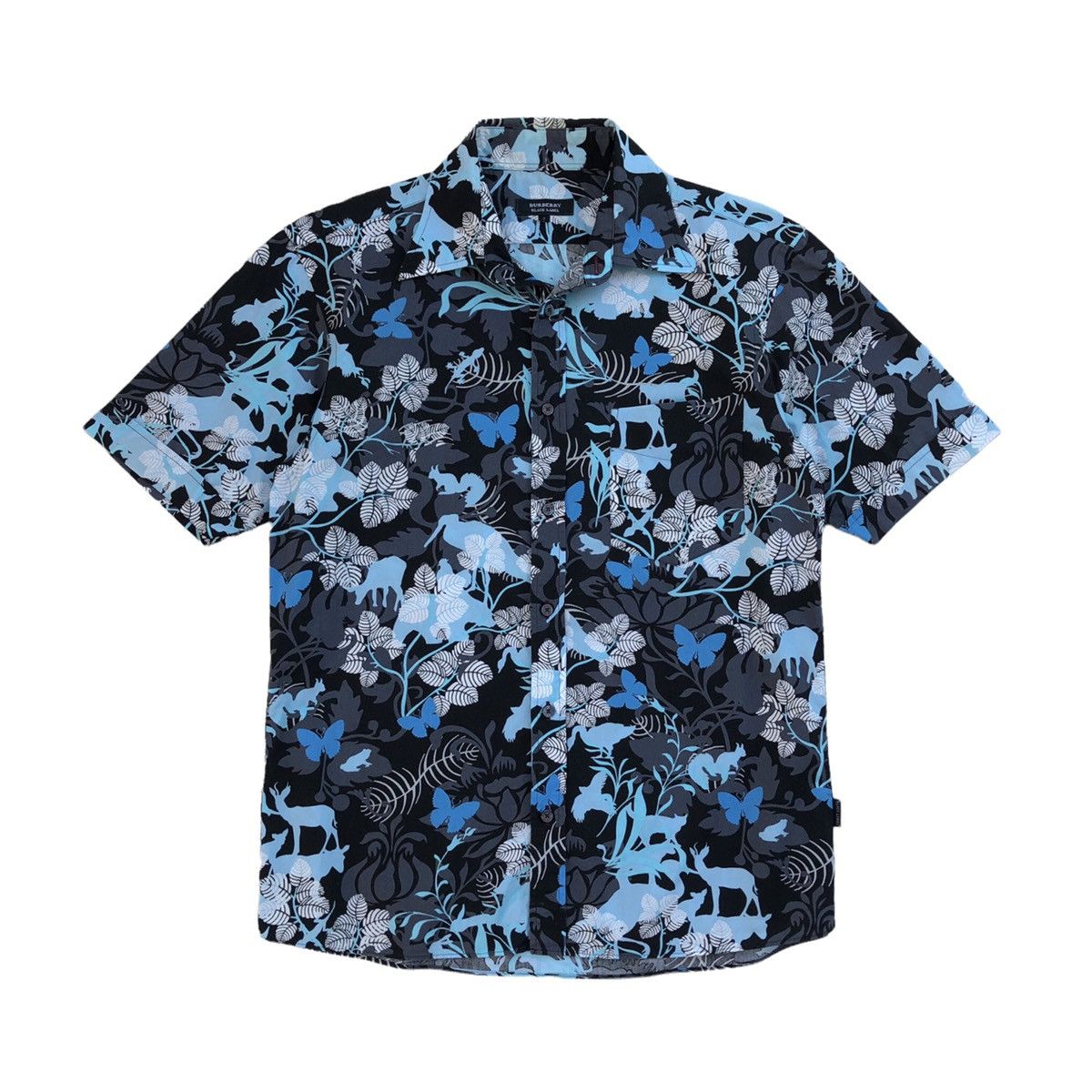 Burberry Burberry Black Label Floral Fauna Short Sleeves Shirt Size US M / EU 48-50 / 2 - 1 Thumbnail