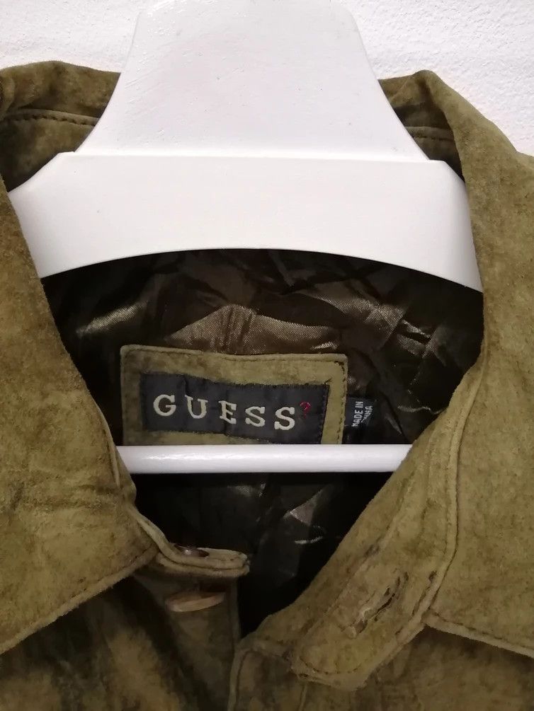 Guess Vintage GUESS Leather Jacket Size US M / EU 48-50 / 2 - 3 Thumbnail