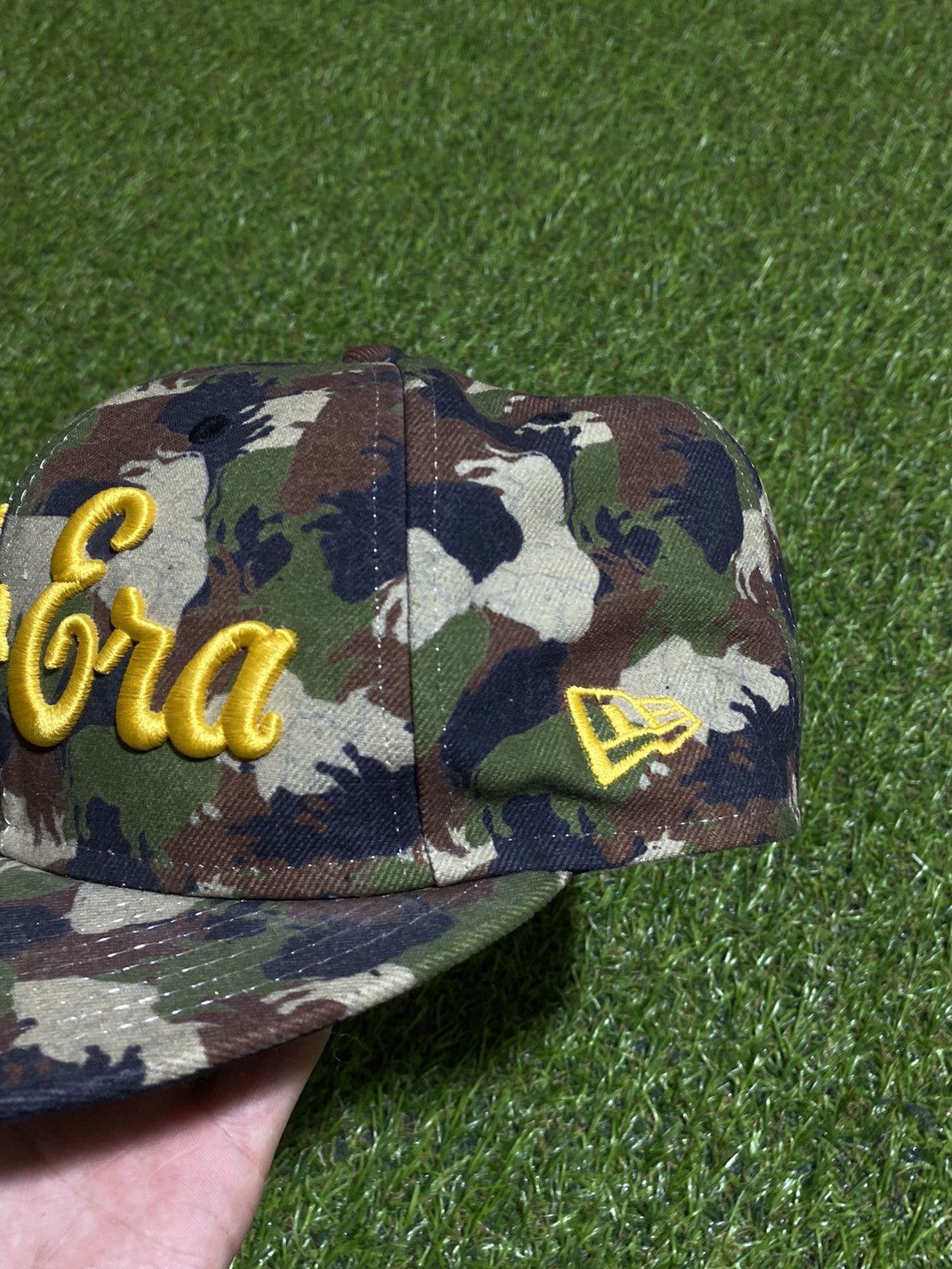 New Era Vintage New Era cap camouflage streetwear y2k style Size ONE SIZE - 2 Thumbnail