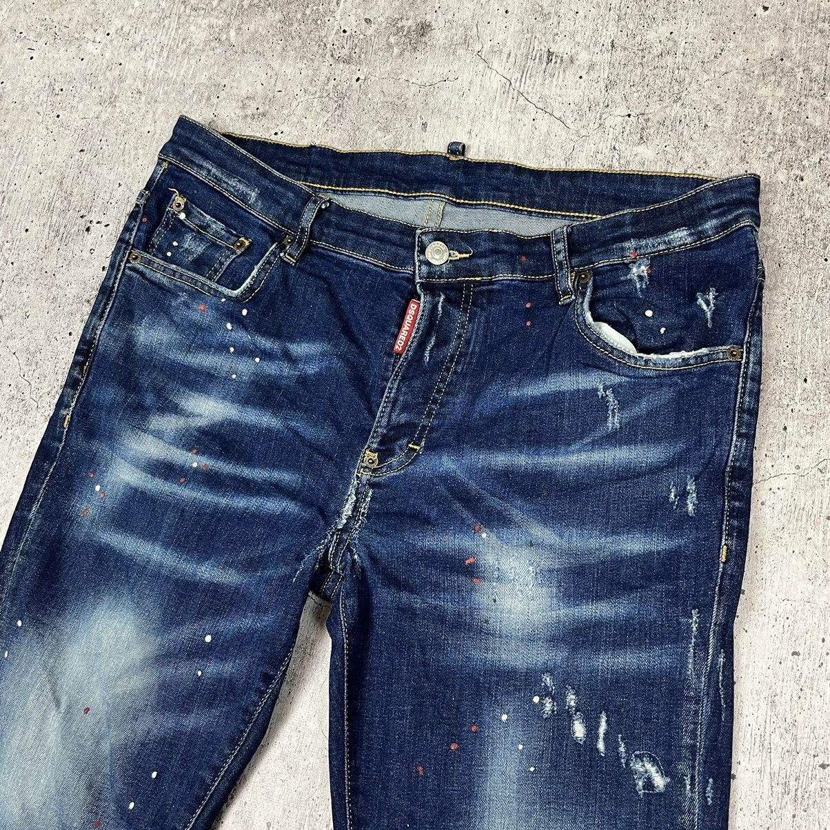 Dsquared2 × Vintage Dsquared2 Icon Ibrahimovich Biker denim jeans pants Size US 34 / EU 50 - 6 Thumbnail