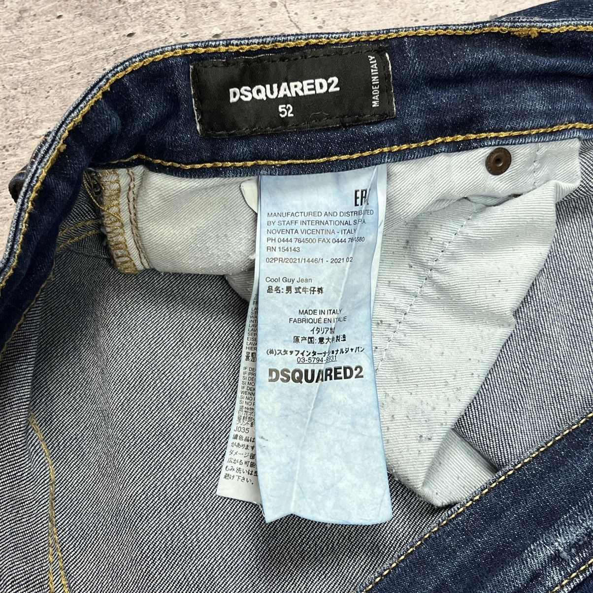 Dsquared2 × Vintage Dsquared2 Icon Ibrahimovich Biker denim jeans pants Size US 34 / EU 50 - 9 Thumbnail