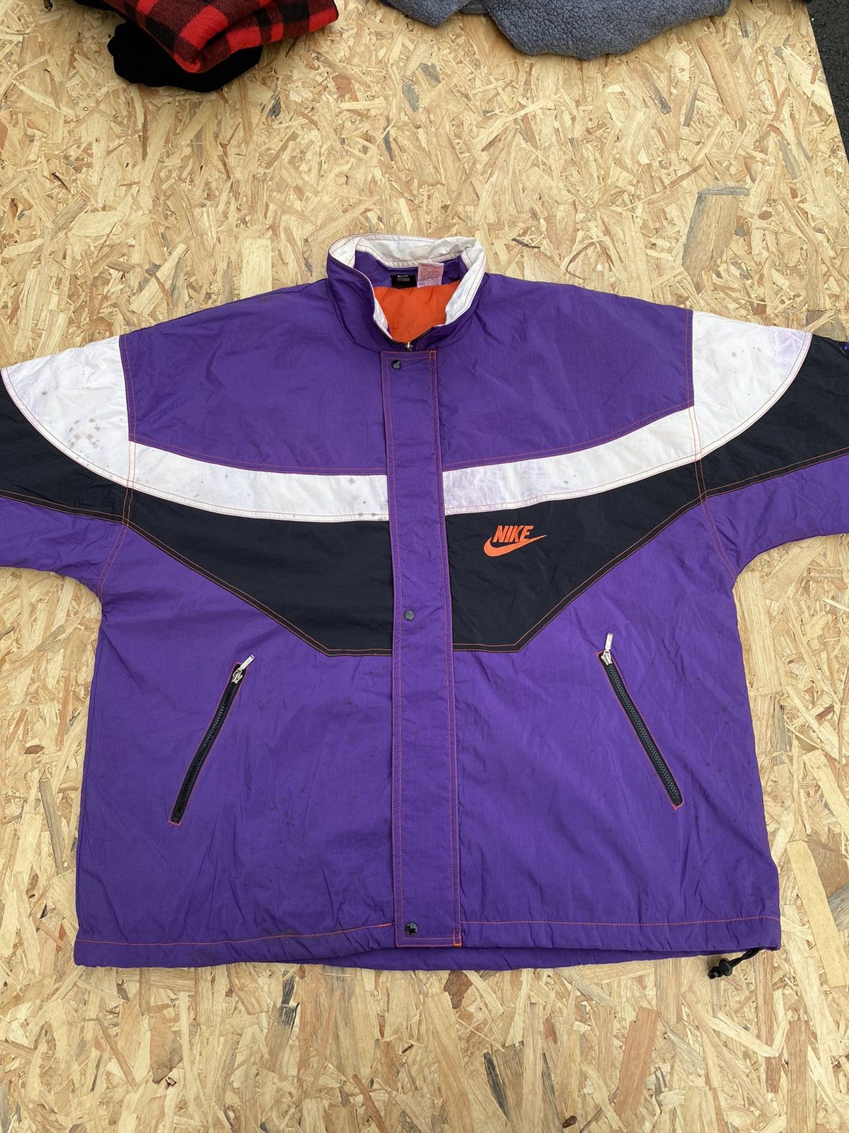 Nike Vintage Nike barkley havoc Multicolour Windbraker jacket Size US XL / EU 56 / 4 - 3 Thumbnail