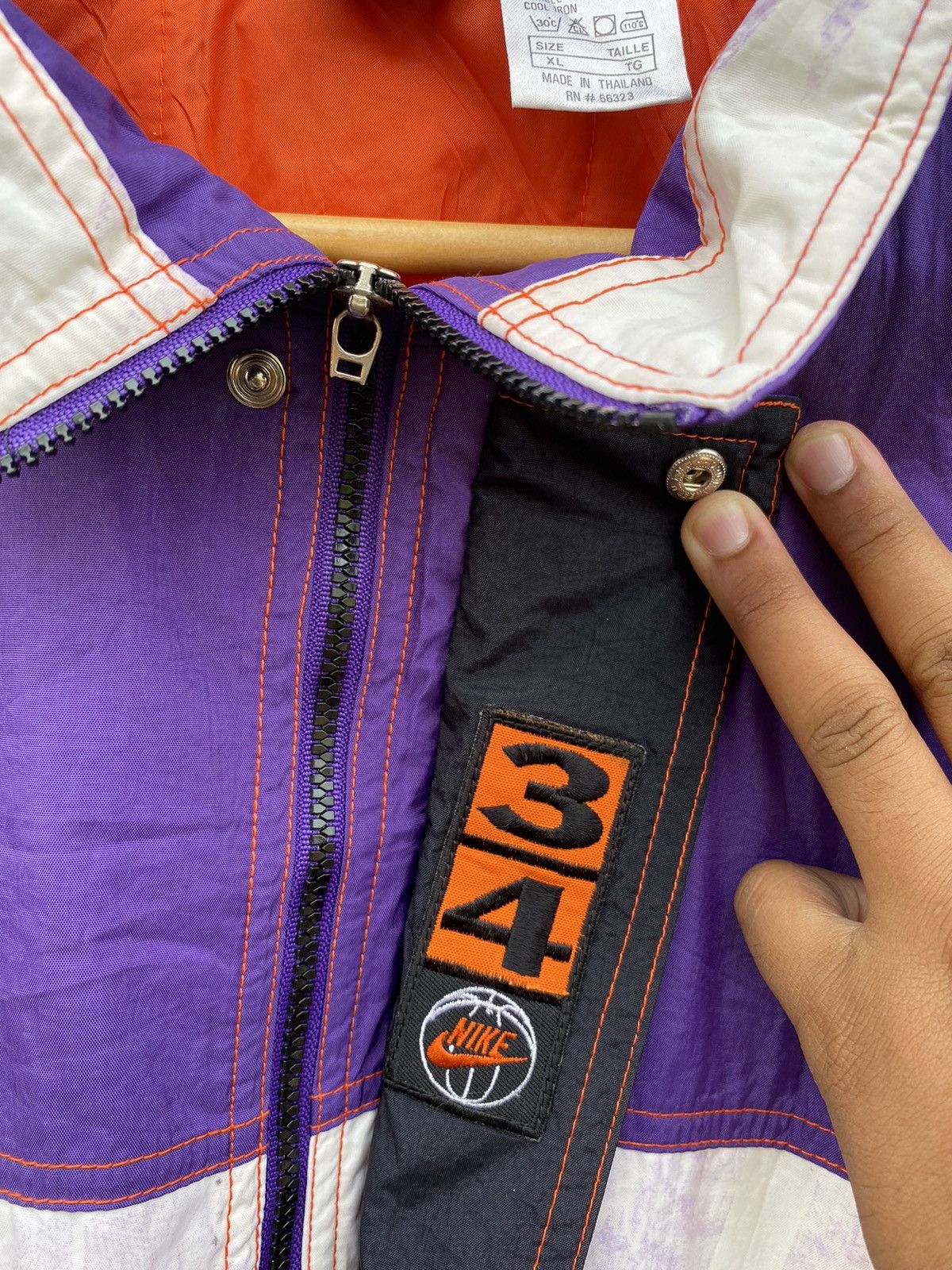 Nike Vintage Nike barkley havoc Multicolour Windbraker jacket Size US XL / EU 56 / 4 - 9 Thumbnail