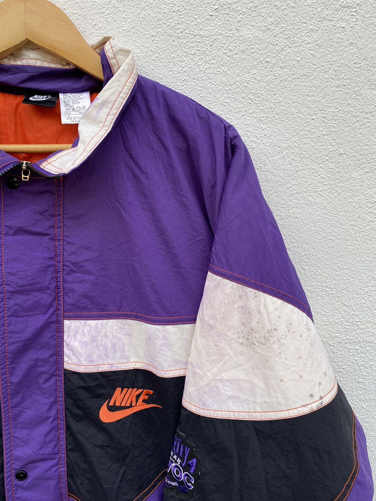 Nike Vintage Nike barkley havoc Multicolour Windbraker jacket Size US XL / EU 56 / 4 - 4 Thumbnail
