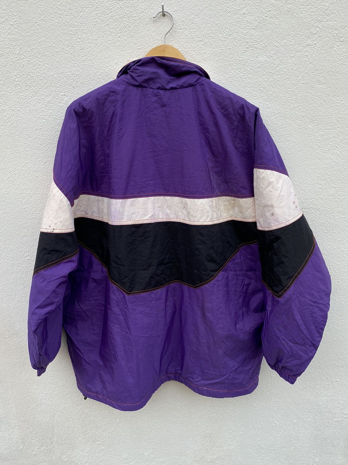 Nike Vintage Nike barkley havoc Multicolour Windbraker jacket Size US XL / EU 56 / 4 - 2 Thumbnail