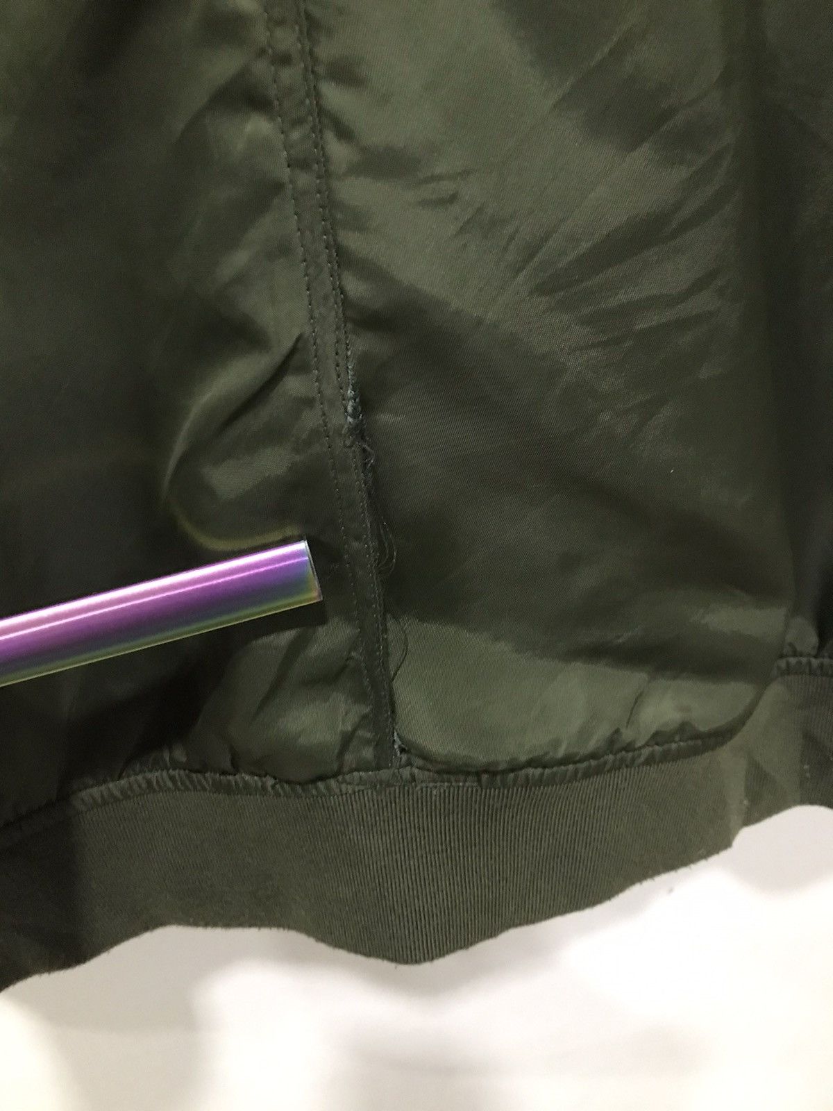 HAZZYS Hazzys olive green army bomber jacket Size US L / EU 52-54 / 3 - 14 Thumbnail