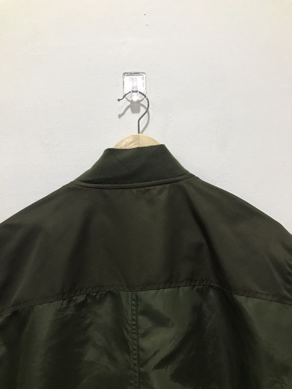 HAZZYS Hazzys olive green army bomber jacket Size US L / EU 52-54 / 3 - 15 Thumbnail