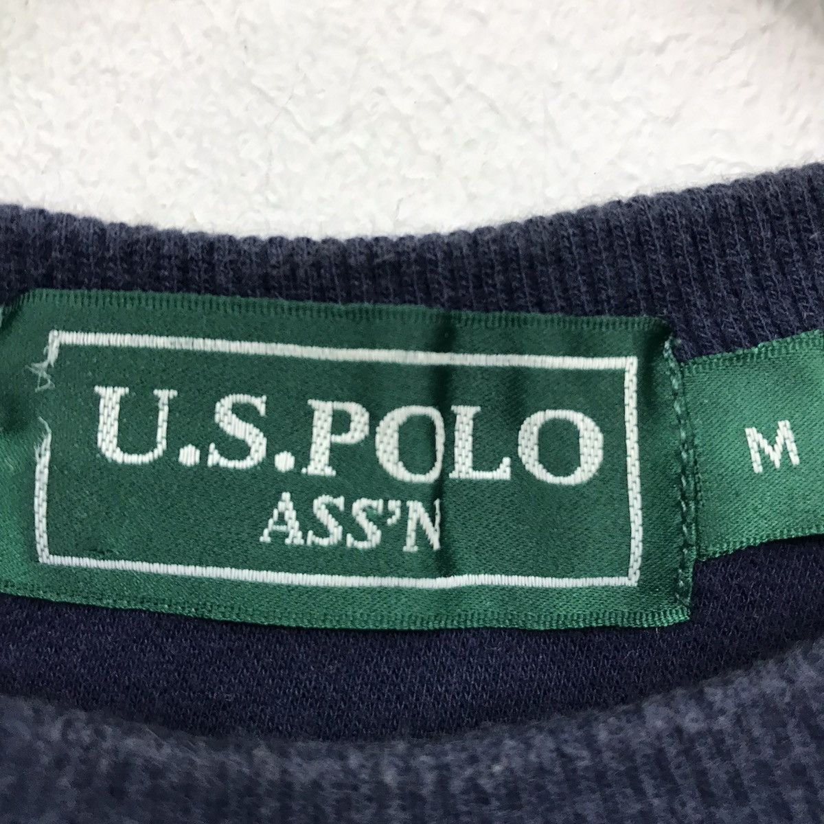 U.S. Polo Assn. × Vintage Vintage Us Polo Association Big Logo Sweatshirt Size US M / EU 48-50 / 2 - 7 Thumbnail