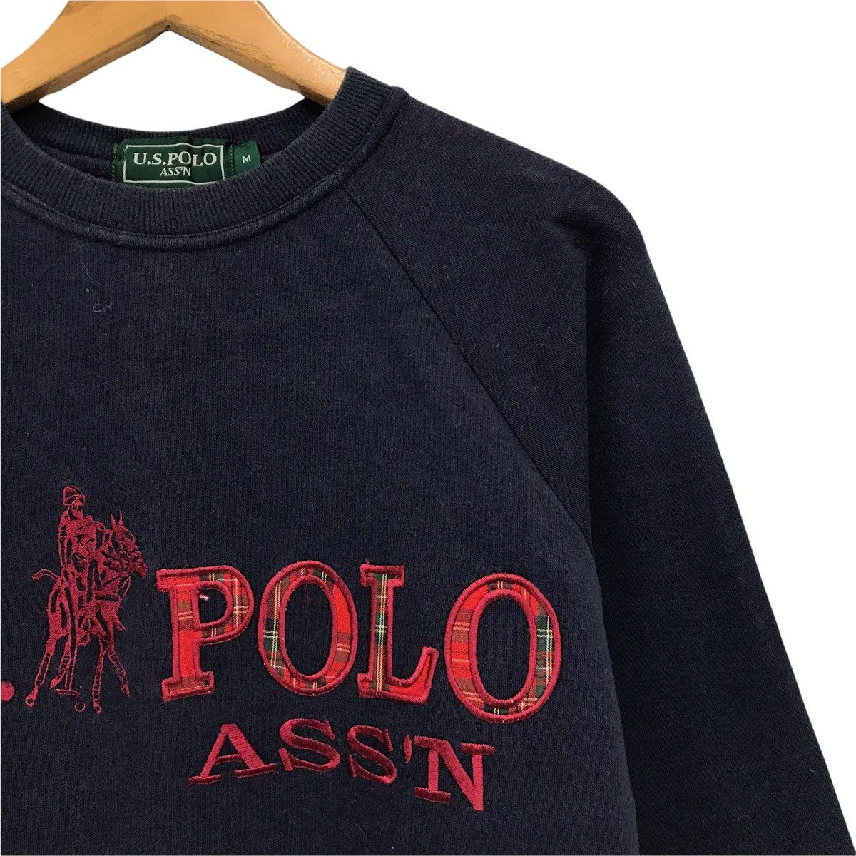 U.S. Polo Assn. × Vintage Vintage Us Polo Association Big Logo Sweatshirt Size US M / EU 48-50 / 2 - 4 Thumbnail