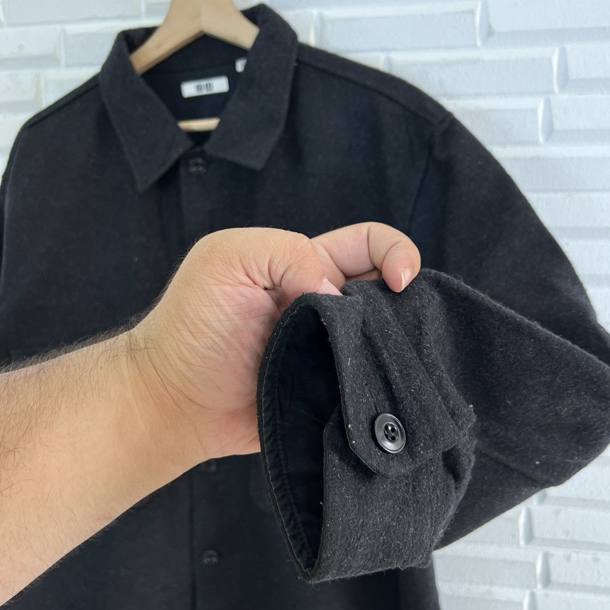 Japanese Brand RARE WOOL JACKET UNIQLO JAPAN UNDERCOVER JUN TAKASHI Size US XL / EU 56 / 4 - 4 Thumbnail
