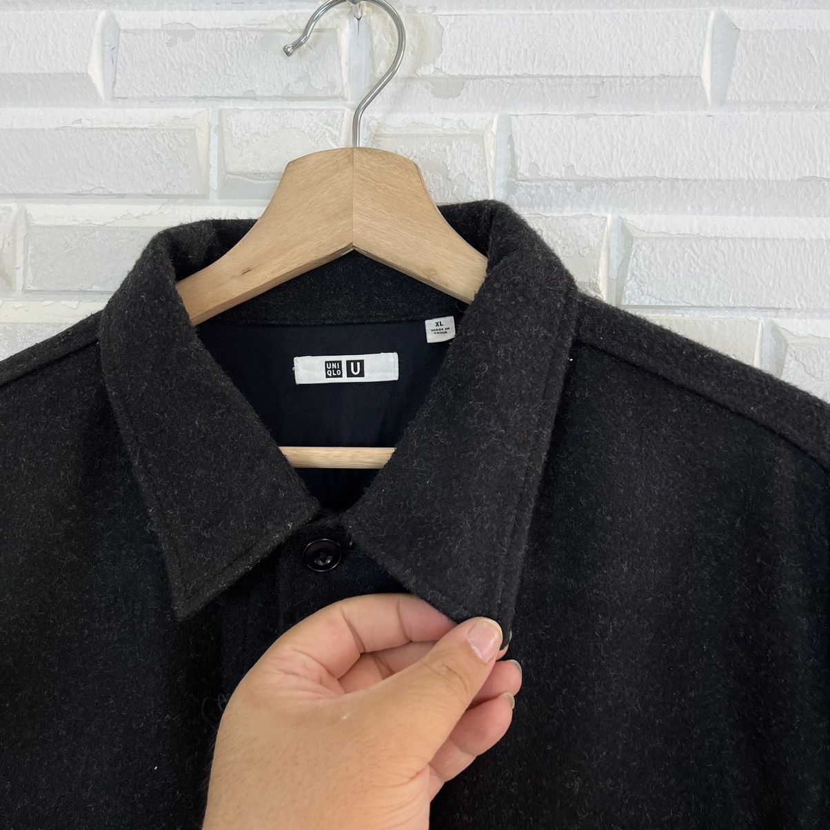 Japanese Brand RARE WOOL JACKET UNIQLO JAPAN UNDERCOVER JUN TAKASHI Size US XL / EU 56 / 4 - 5 Thumbnail