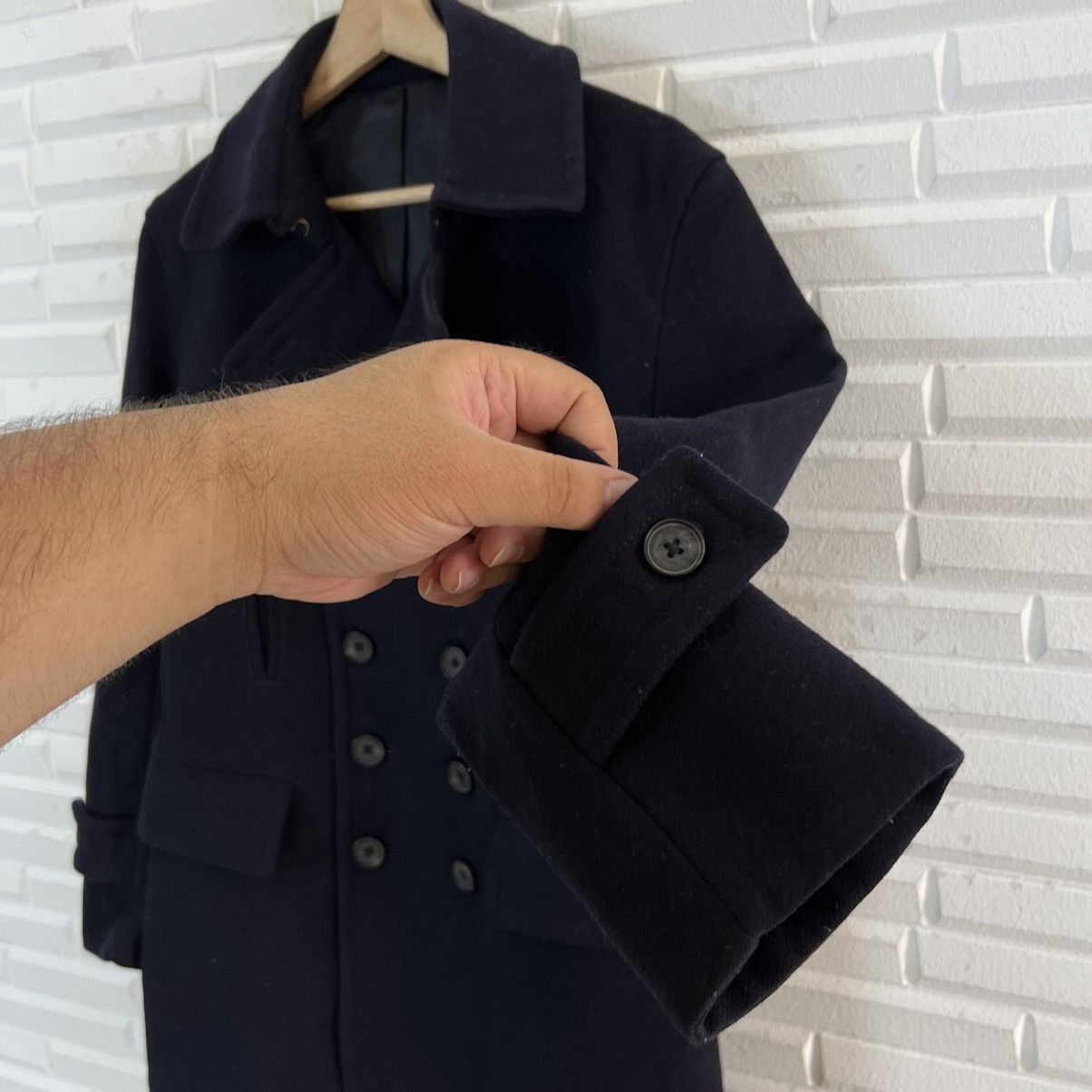 PPFM RARE DOUBLE BREAST WOOL JACKET PPFM JAPAN Size US S / EU 44-46 / 1 - 6 Thumbnail