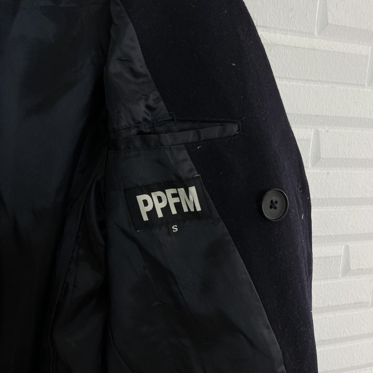 PPFM RARE DOUBLE BREAST WOOL JACKET PPFM JAPAN Size US S / EU 44-46 / 1 - 11 Thumbnail