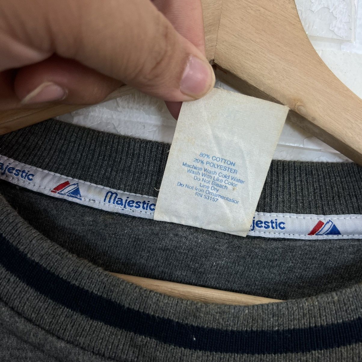 Japanese Brand VINTAGE MAJESTIC MLB NEW YORK BIG LOGO CREWNECK SWEATSHIRT Size US XL / EU 56 / 4 - 13 Thumbnail
