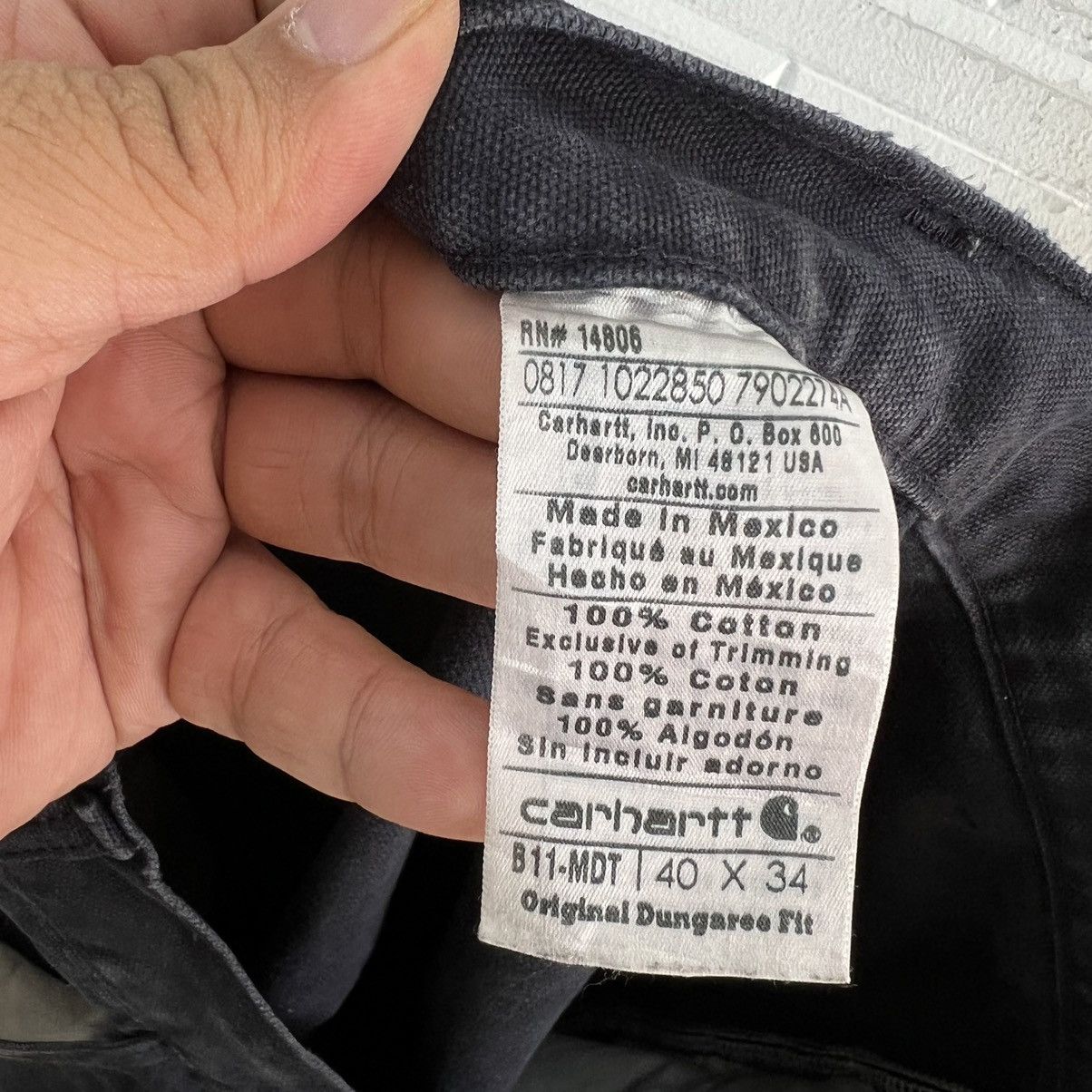 Carhartt VINTAGE CARHARTT CARGO PANTS DOUBLE KNEE DESIGN Size US 40 / EU 56 - 13 Thumbnail