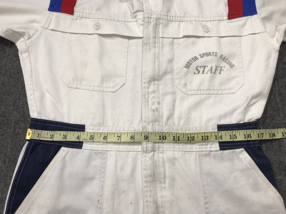 Honda Vintage 90s Honda Motorsport Racing Uniform Staff Overall Size US 37 - 9 Thumbnail