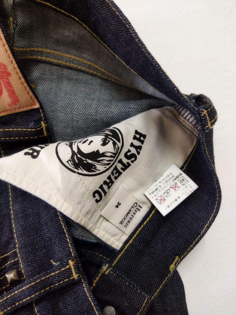 Hysteric Glamour Hysteric Glamour Go Baby Go! Go! Skinny Jeans Size 24" / US 00 / IT 34 - 9 Thumbnail