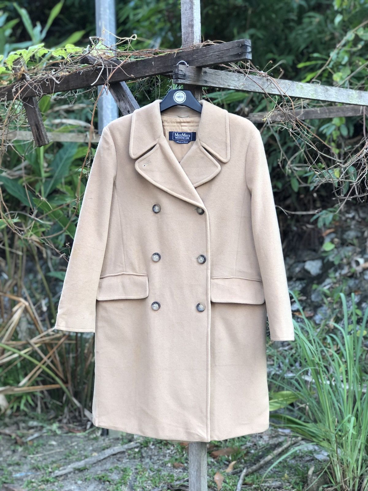 Weekend Max Mara Max Mara Wool Pea Coat Double Breasted Size M / US 6-8 / IT 42-44 - 1 Thumbnail
