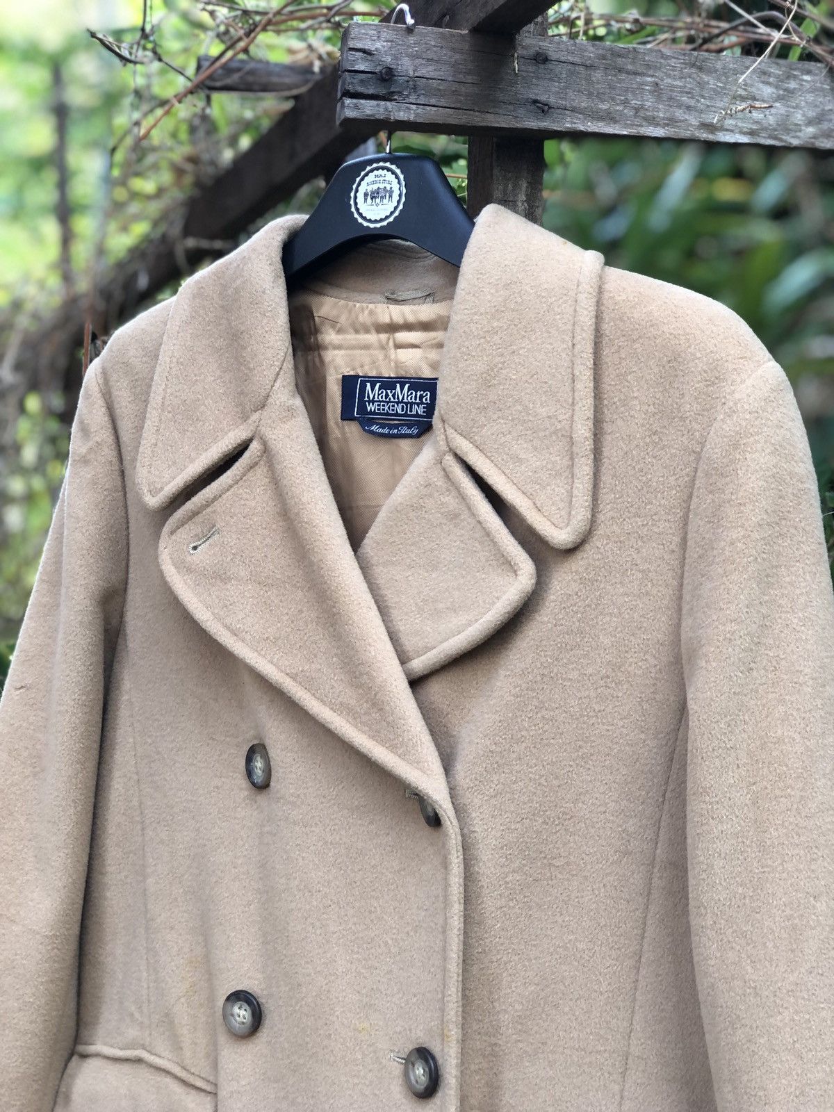 Weekend Max Mara Max Mara Wool Pea Coat Double Breasted Size M / US 6-8 / IT 42-44 - 2 Thumbnail