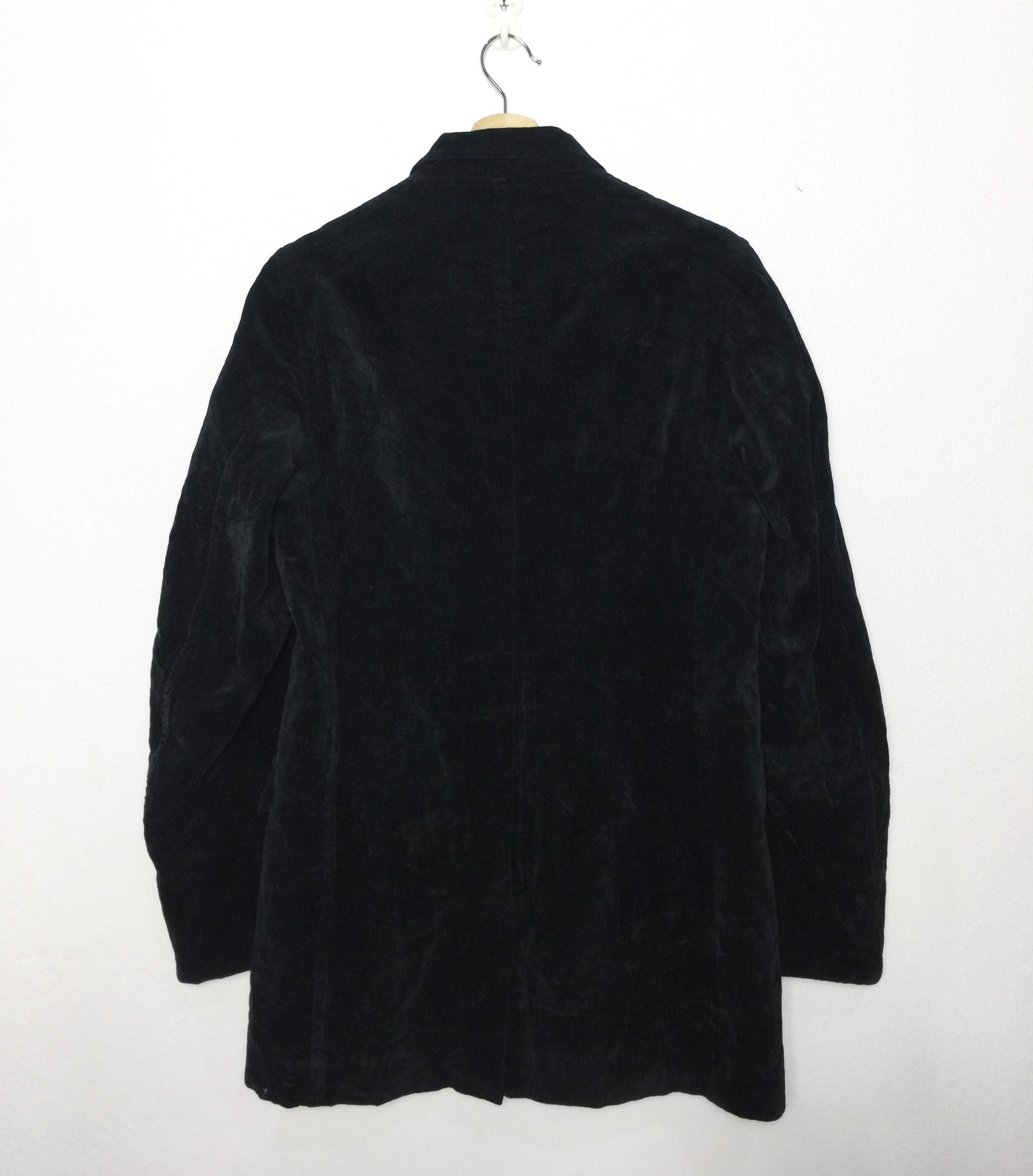 Ann Demeulemeester Rare Ann Demeulemeester Black Velvet Jacket Made in Italy Size US XXS / EU 40 - 6 Thumbnail